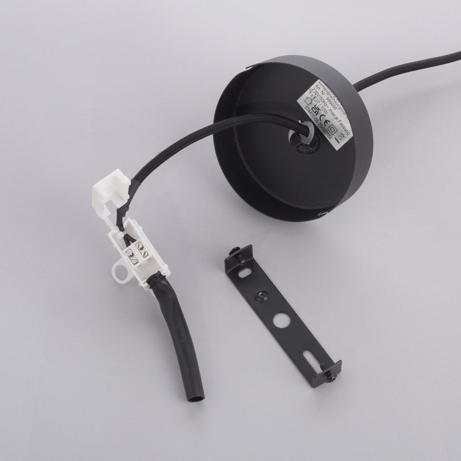 Suspension ronde papier bois E27 Ø44,5 cm confortable Adapter, Elektronik, Elektrisches Gerät, Mikrofon