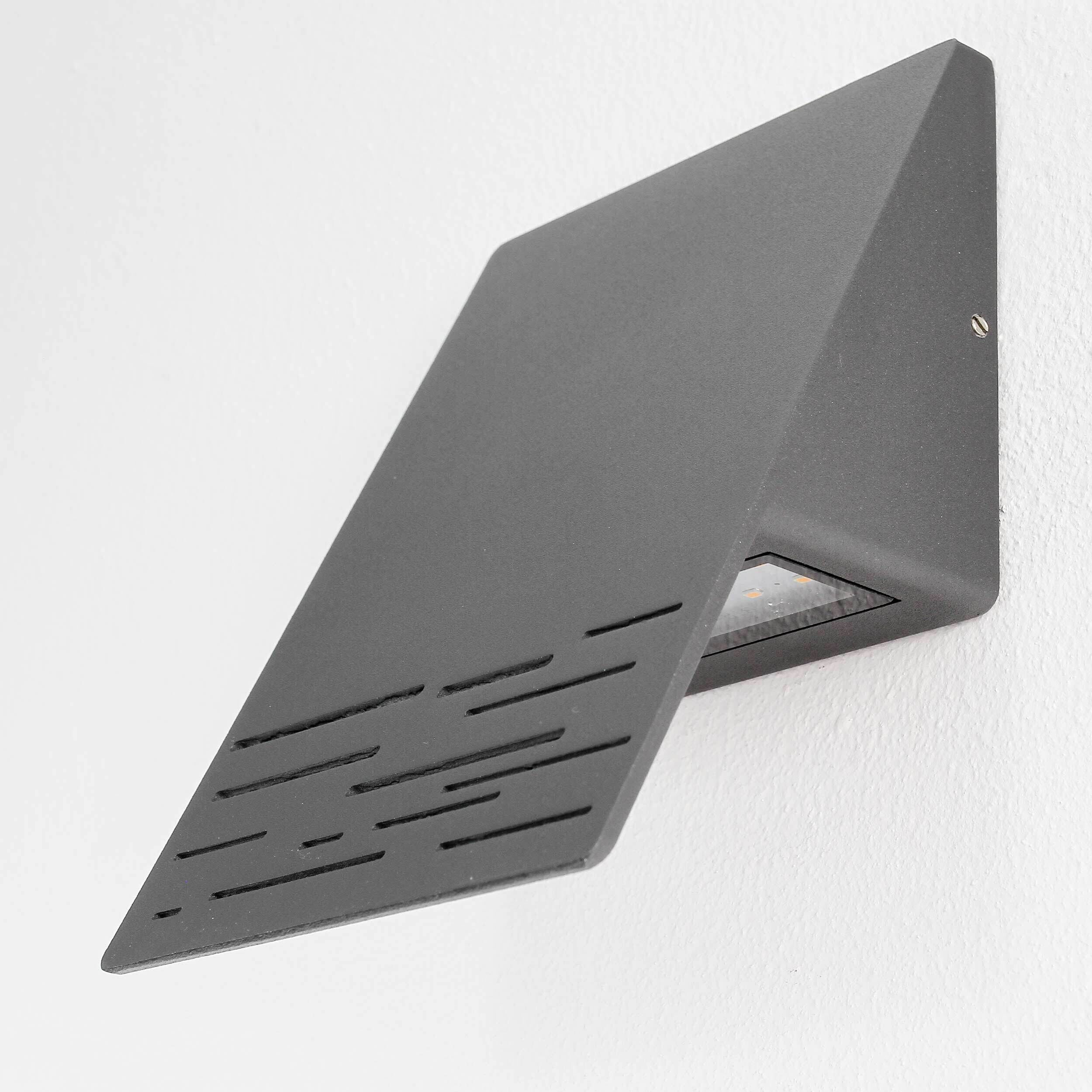 Applique murale d'extérieur moderne LED anthracite Postfach