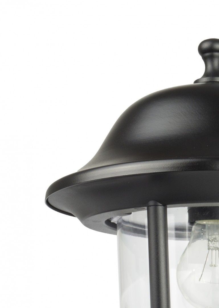 Lampe d'extérieur Rustique IP43 Noir E27 Lanterne