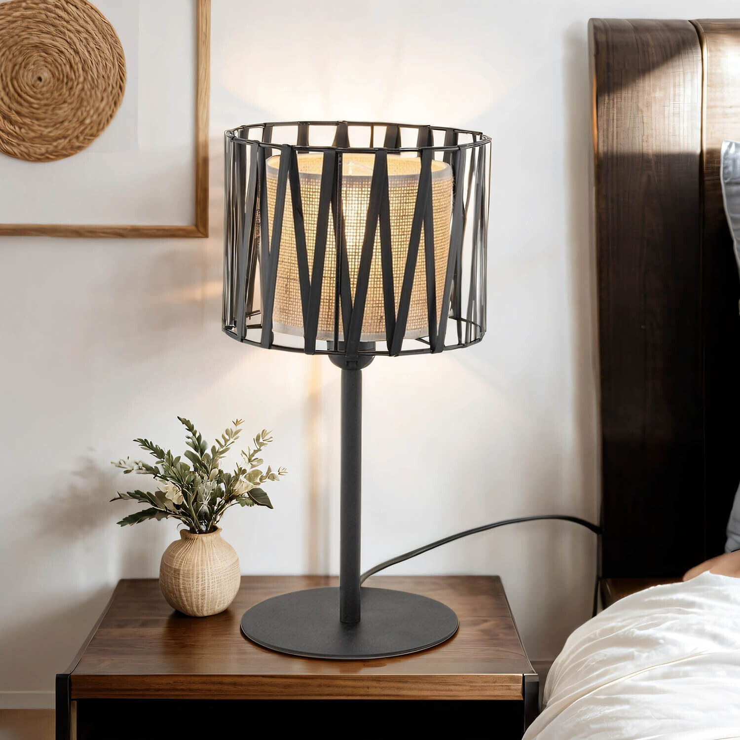 Lampe, Pflanze, Stehlampe