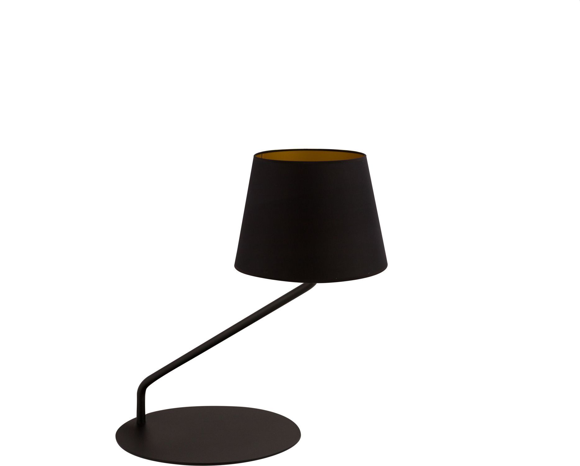 Lampe de chevet noir cuivre métal lecture 43 cm petit