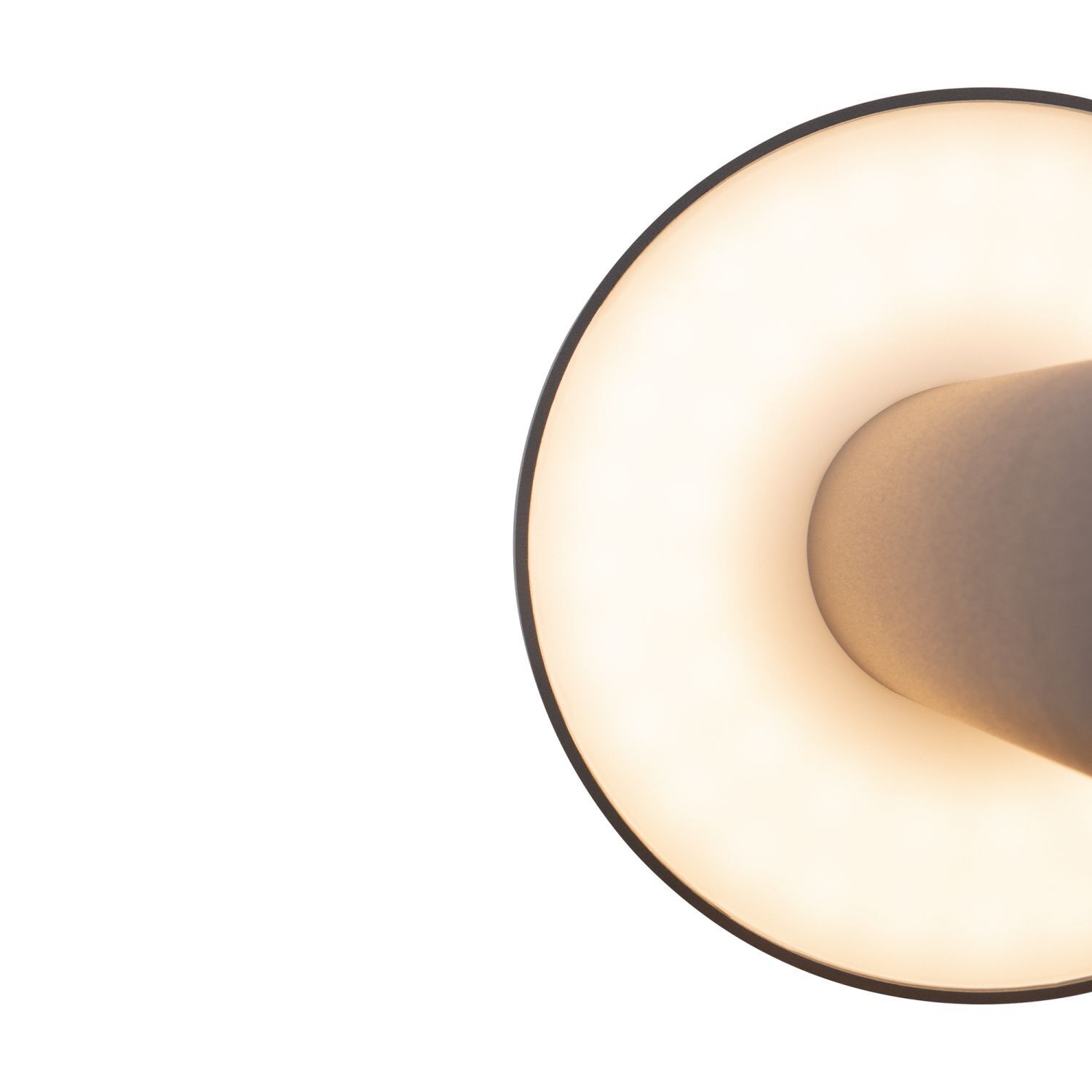 Stehleuchte außen Metall LED IP65 40 cm hoch Graphit Bekleidung, Hut