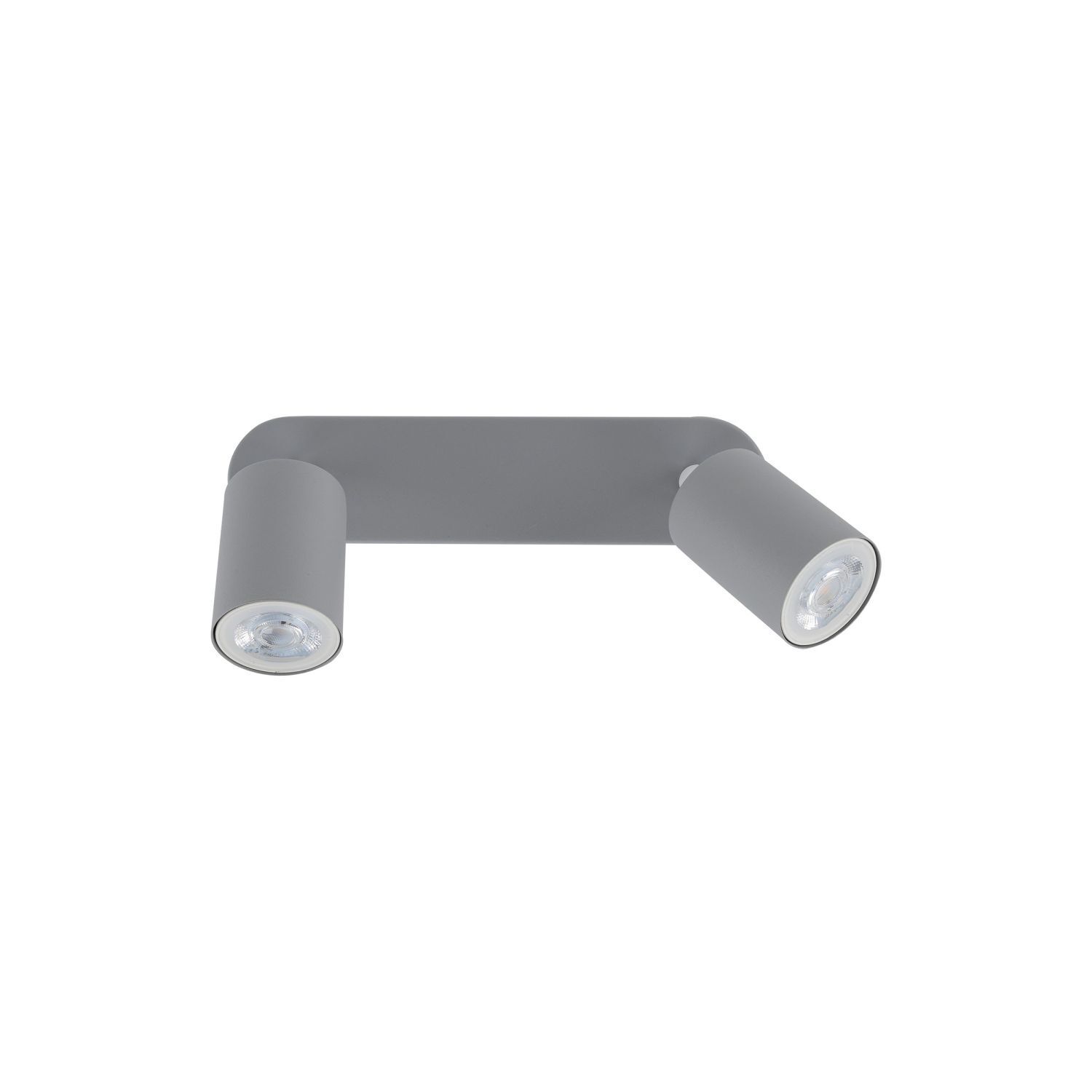 Projecteur de plafond Enfants Gris L : 35 cm orientable Métal 2x GU10