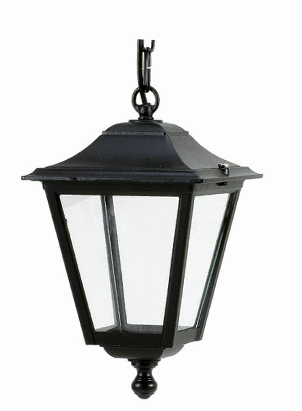Lampe à suspendre extérieure IP44 Rustique Aluminium Noir E27