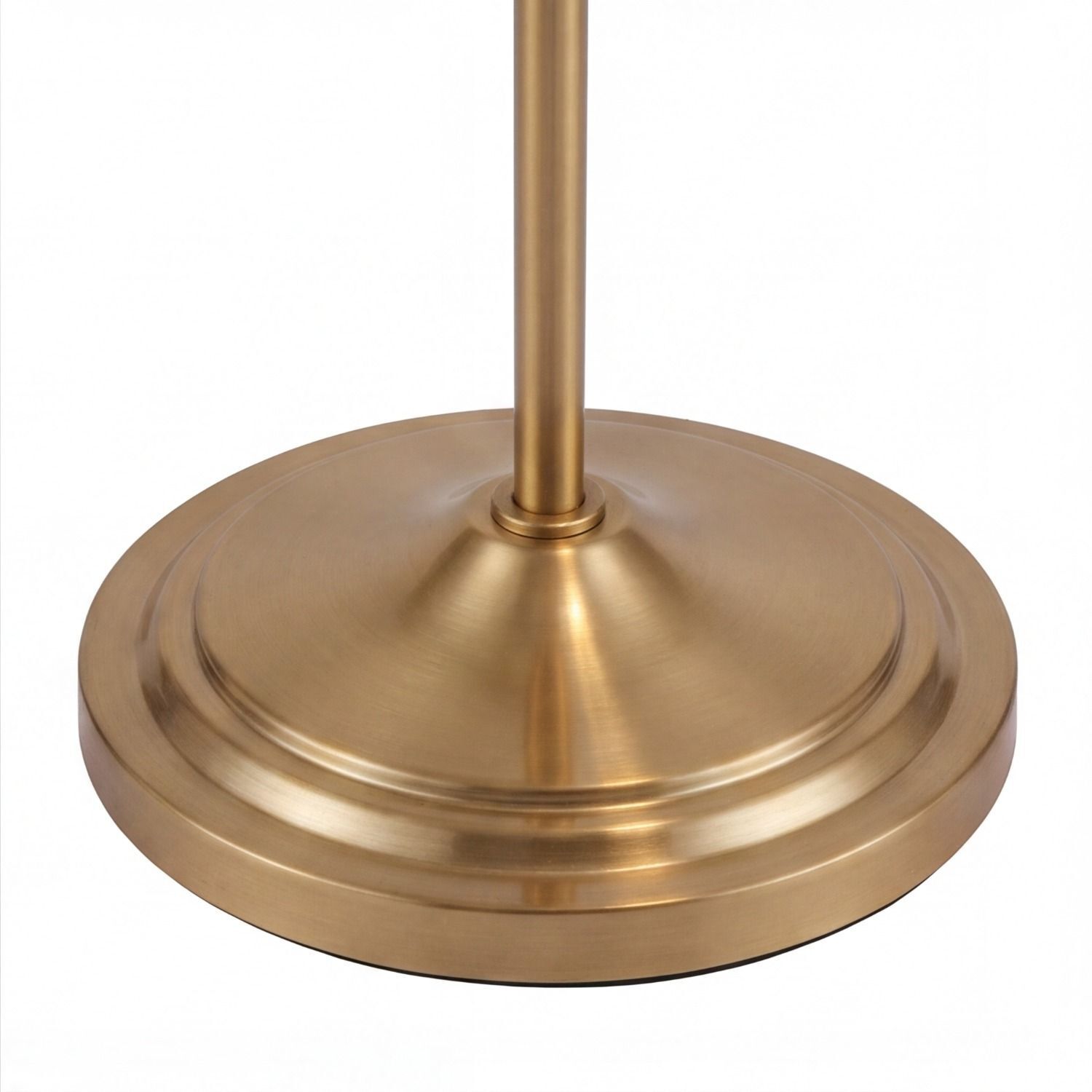 stehlampe-wohnzimmer-schwenkarm-gold-antik-led-e27-klein-stehleuchte-le14343-4 lampenfuß, brasseschön, metall, runde basis, standfuß