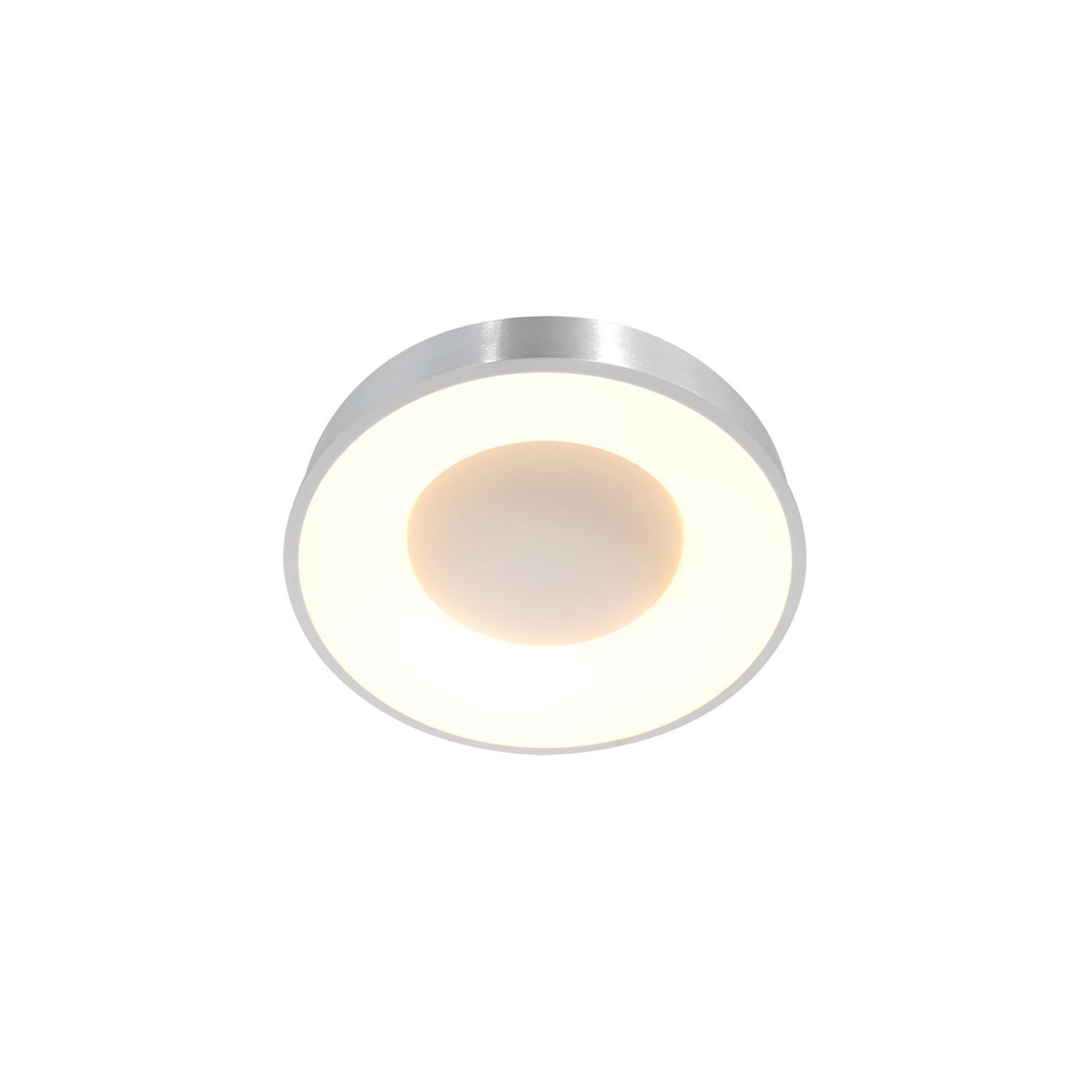 Blendarme LED plafonnier en argent blanc Ø30 cm rond