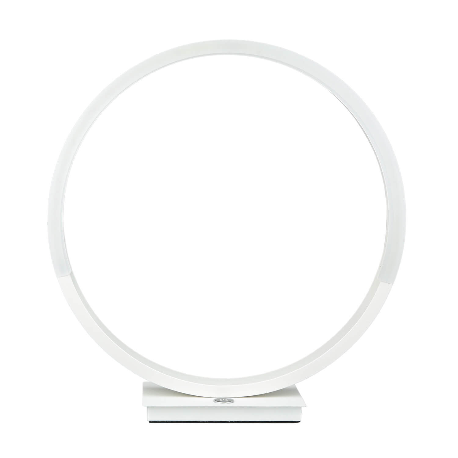 Lampe de table LED Touch Dimmer Anneau blanc Lampe de maquillage