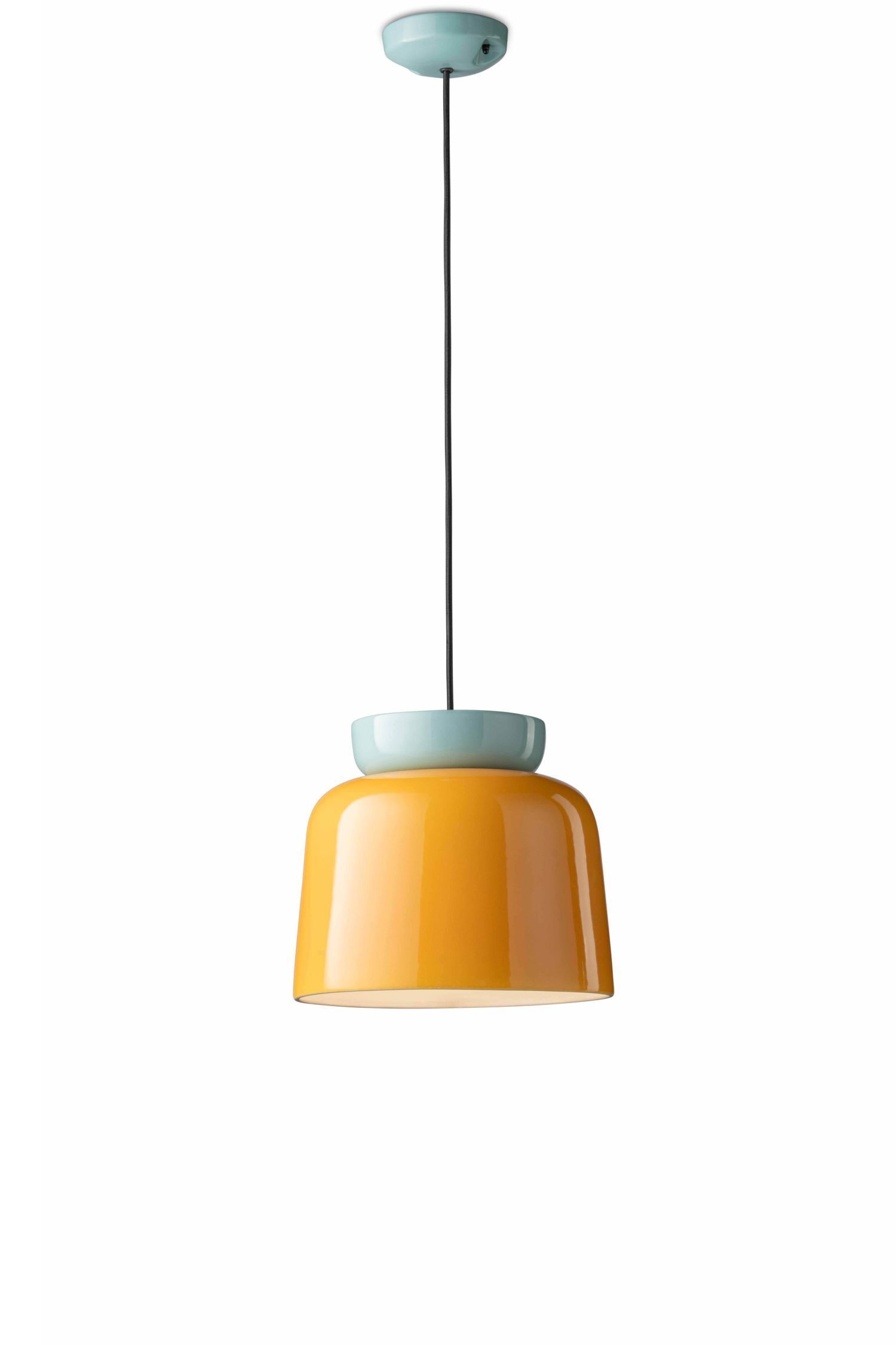 Lampe à suspendre céramique D : 27,5 cm rond H : max. 145 cm E27