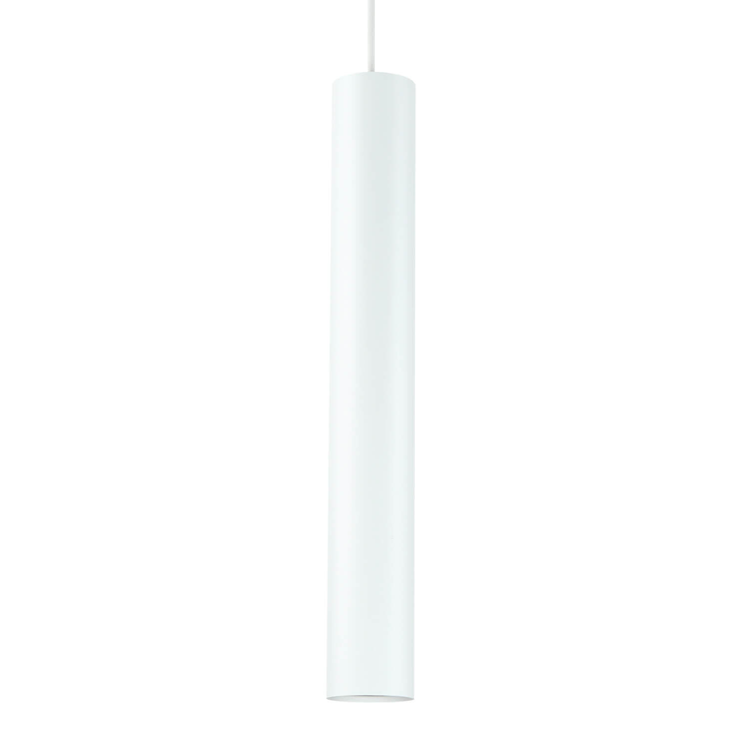 Suspension moderne blanche ajustable étroite