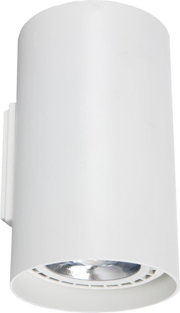 Applique 2flmg blanc aluminium