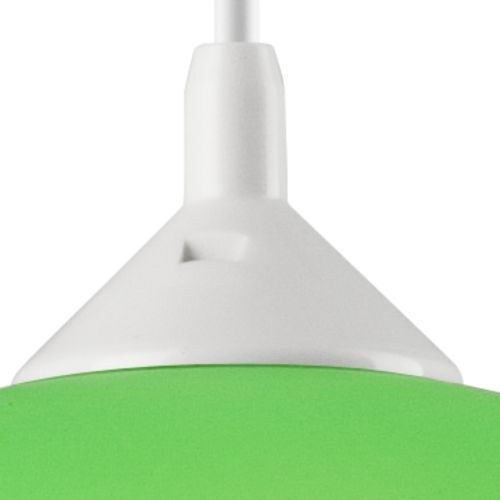 Lampe de chambre d'enfant verte ronde fille colorée