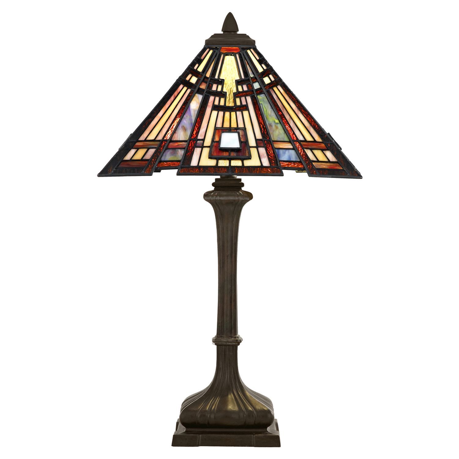 Tiffany Lampe de Table ETERNO 4 74cm de haut Design Premium