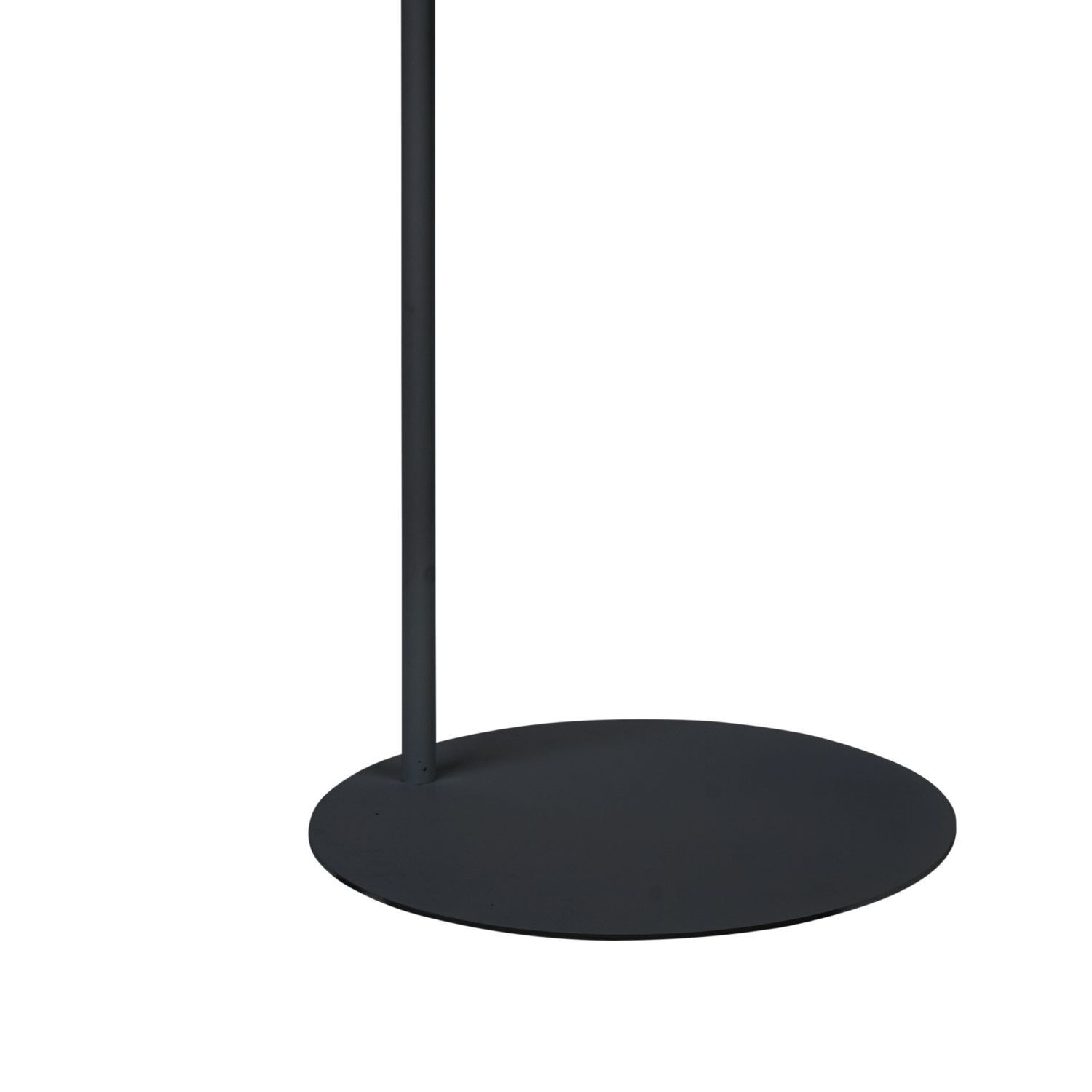 Lampadaire petit 140 cm abat-jour ajustable noir