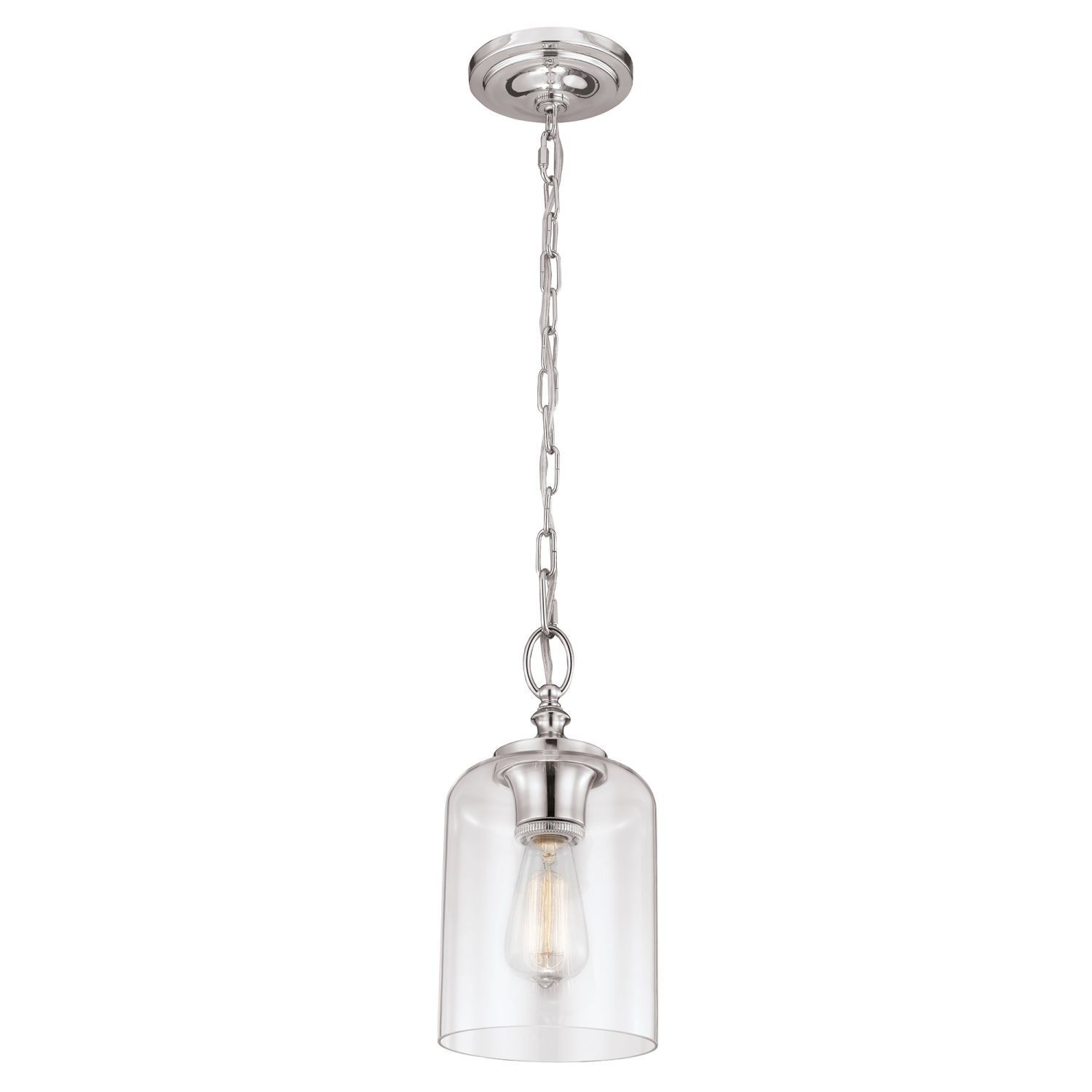 Suspension BASRA Nickel Ø17cm réglable Loft