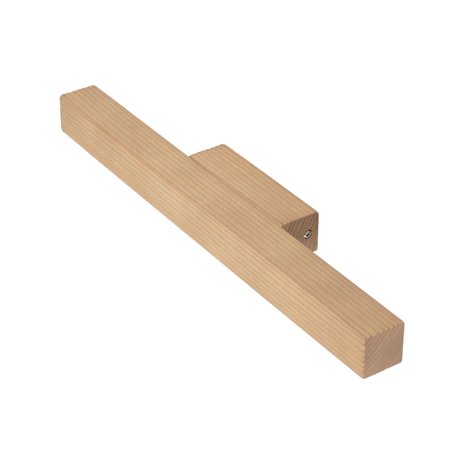 LED Lampe à tableau en bois 46 cm de long 3000 K 988 lm Downlight Holz, Regal, Schnittholz