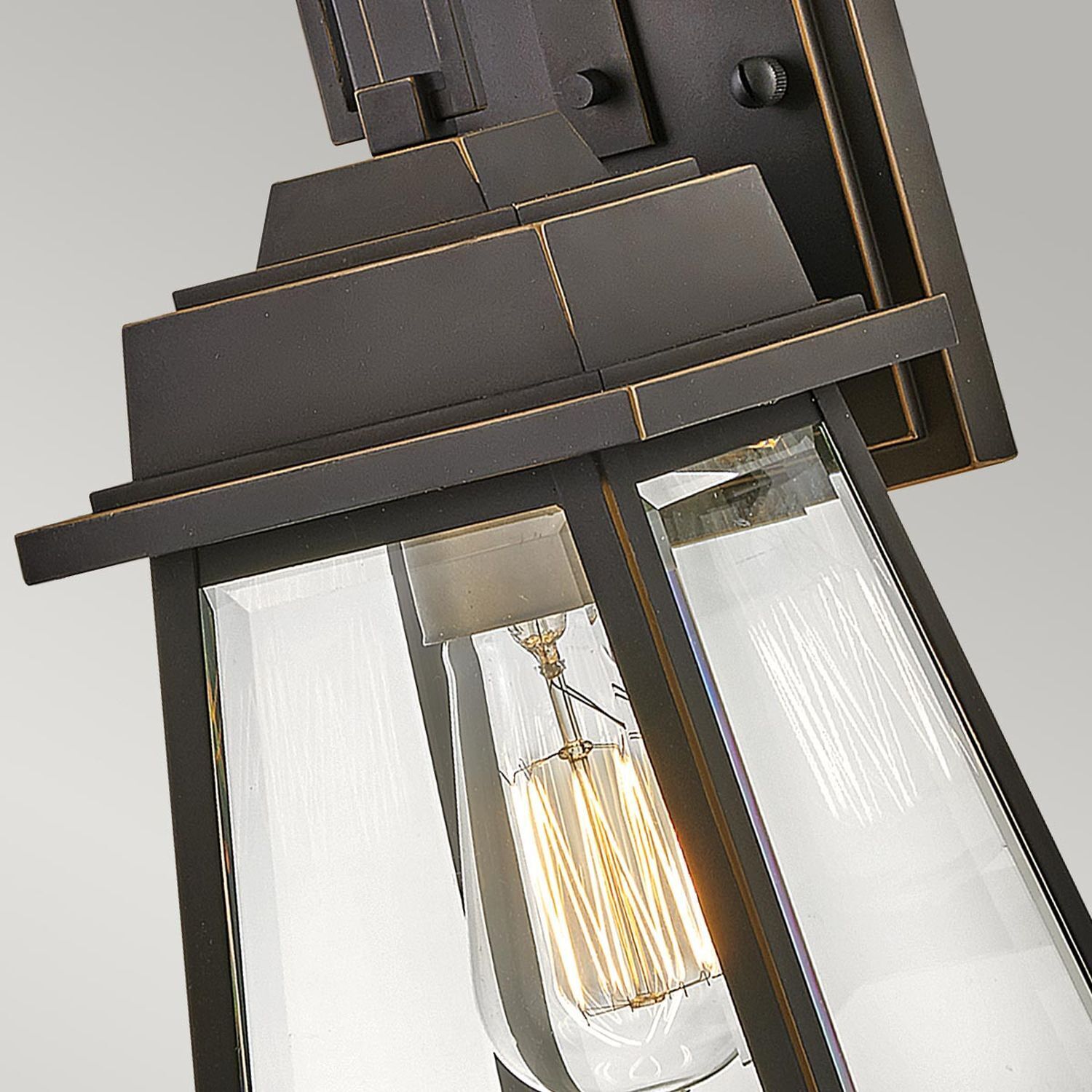 Lampe d'extérieur murale résistante aux intempéries H : 36,2 cm IP44 E27 Vintage