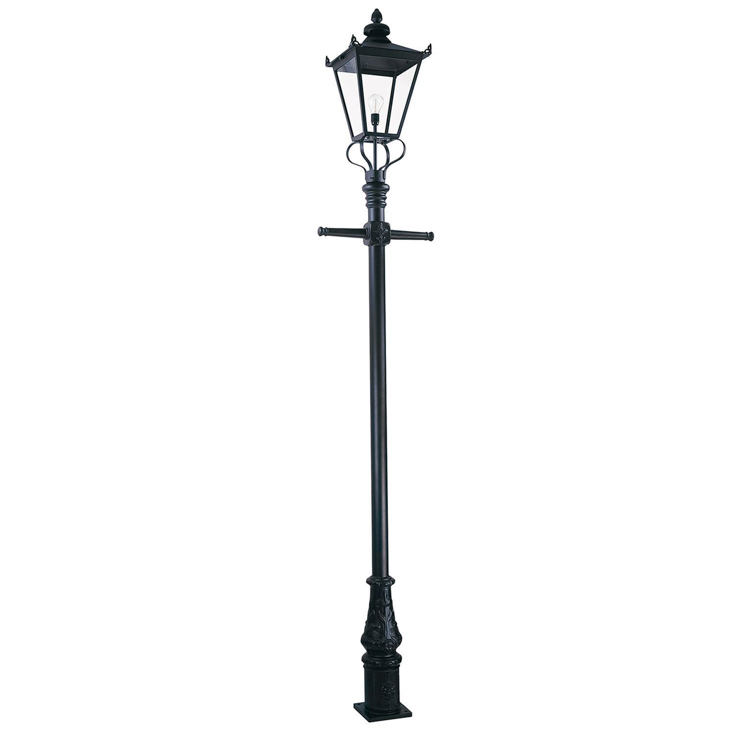 Lampadaire noir jardin 3,3m de haut RICKMAN