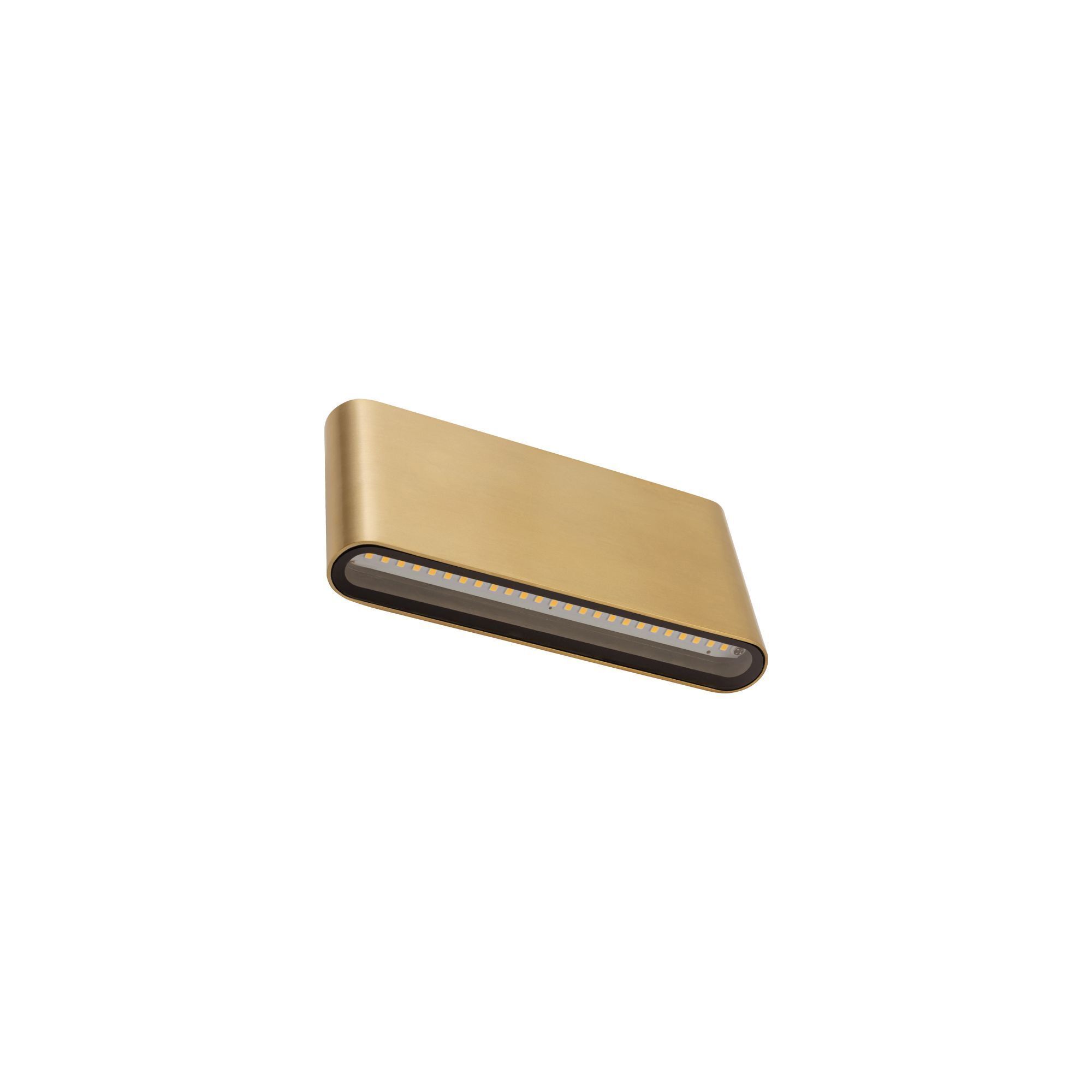 LED-Panel, Messing, Gold, Wandlampe, Linear