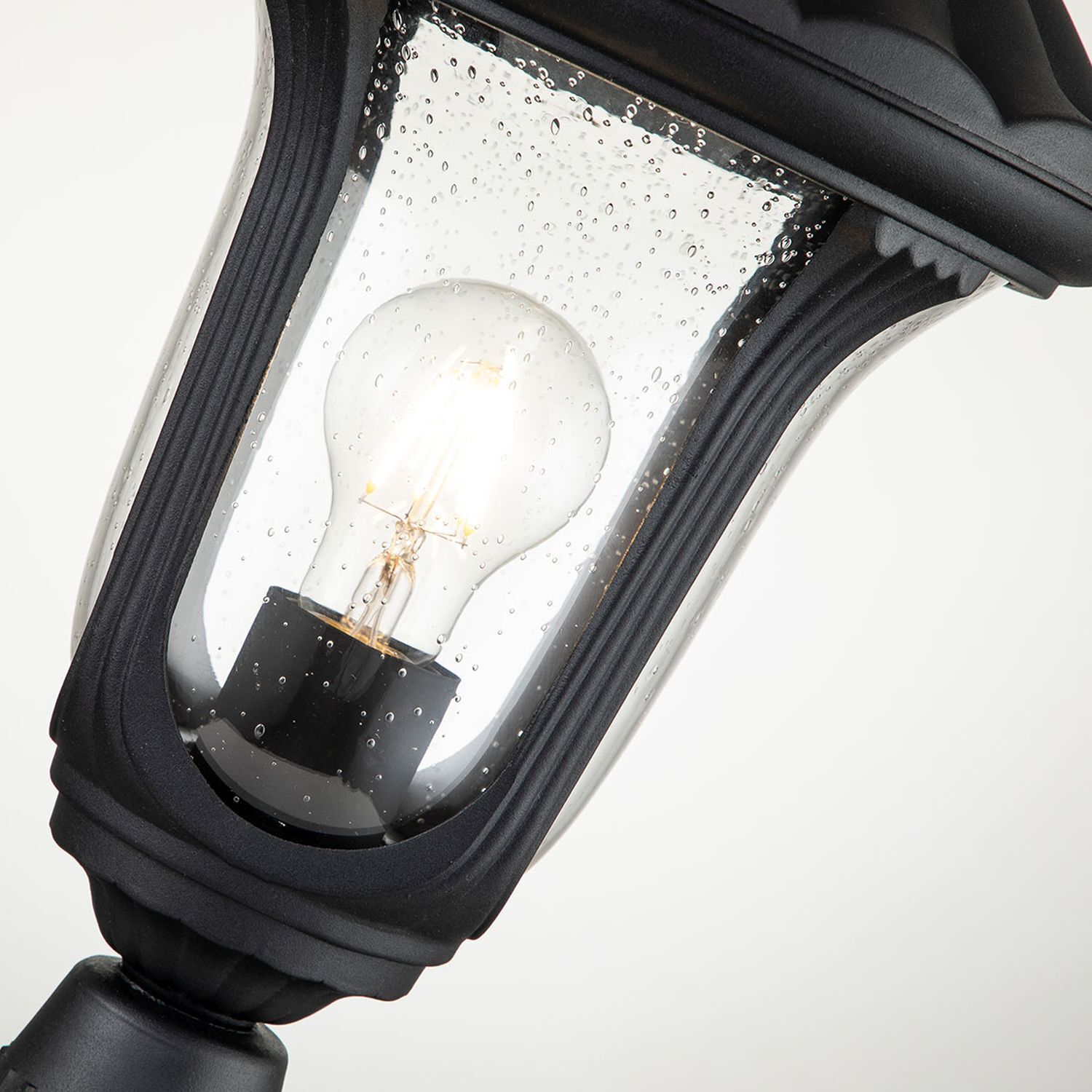 Lampe de socle extérieure H : 51 cm IP44 Noir Vintage RICHARD Licht, Lampe