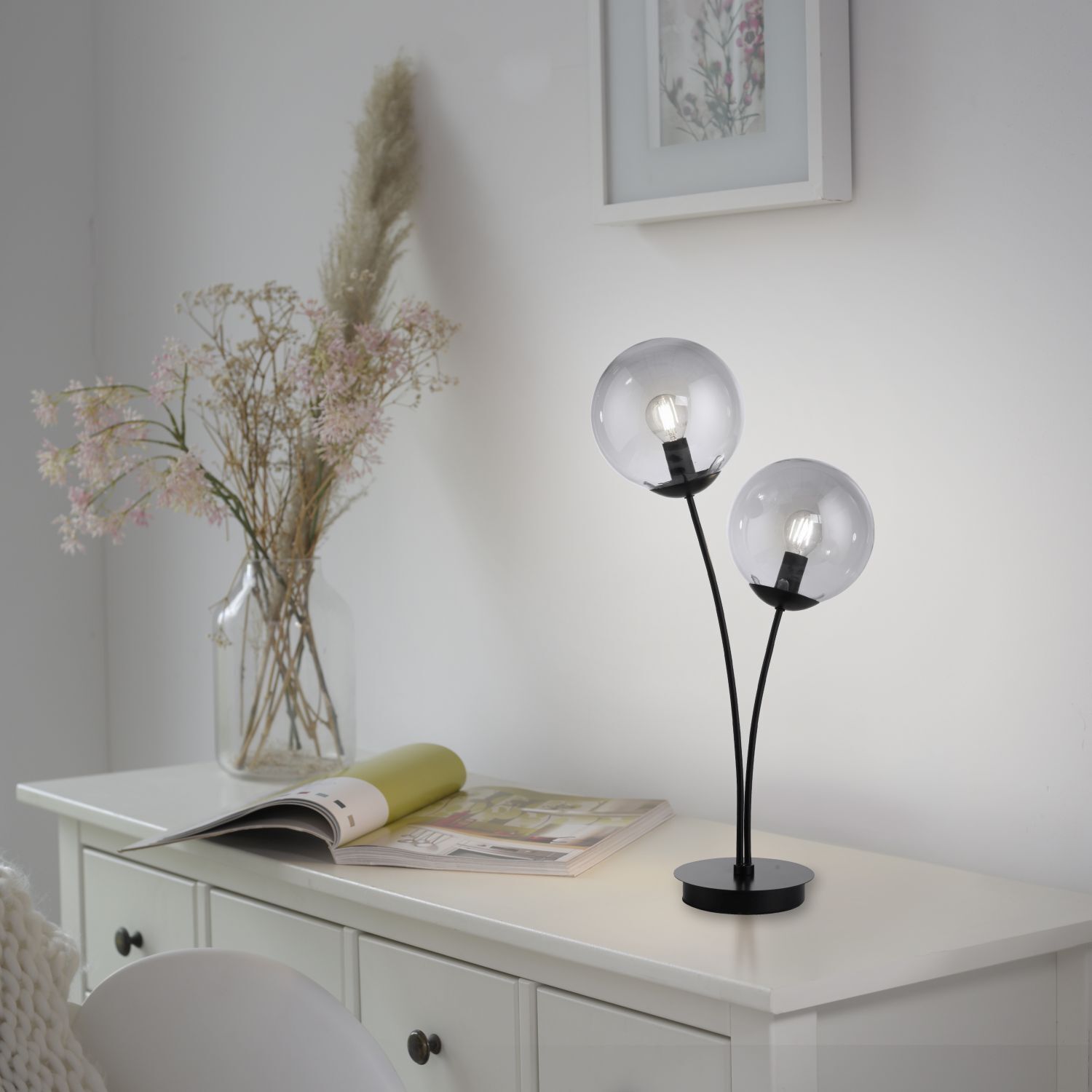 Lampe, Mobiliar, Tabelle