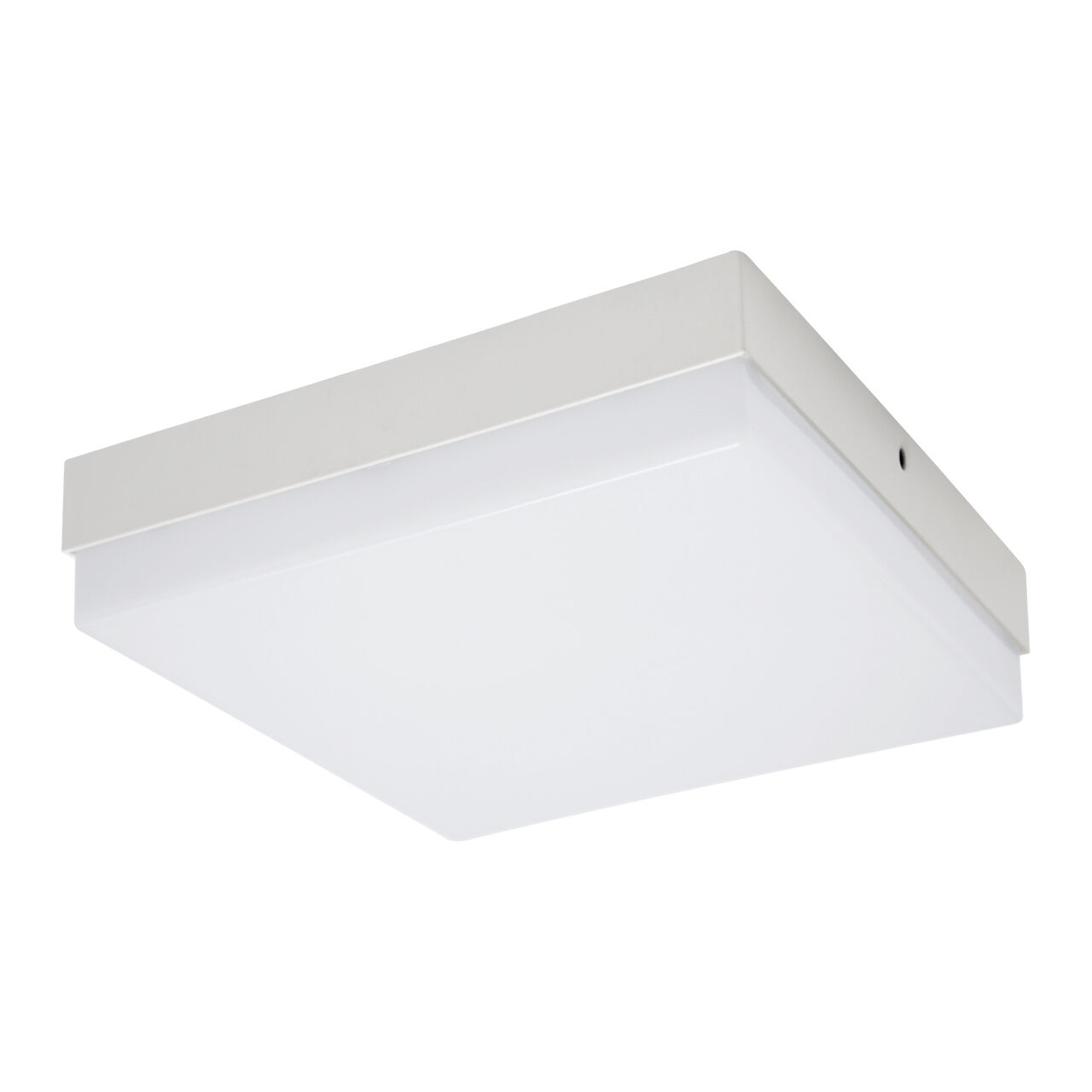 Lampe de plafonnier LED blanche L : 22 cm carrée 4000 K 2780 lm