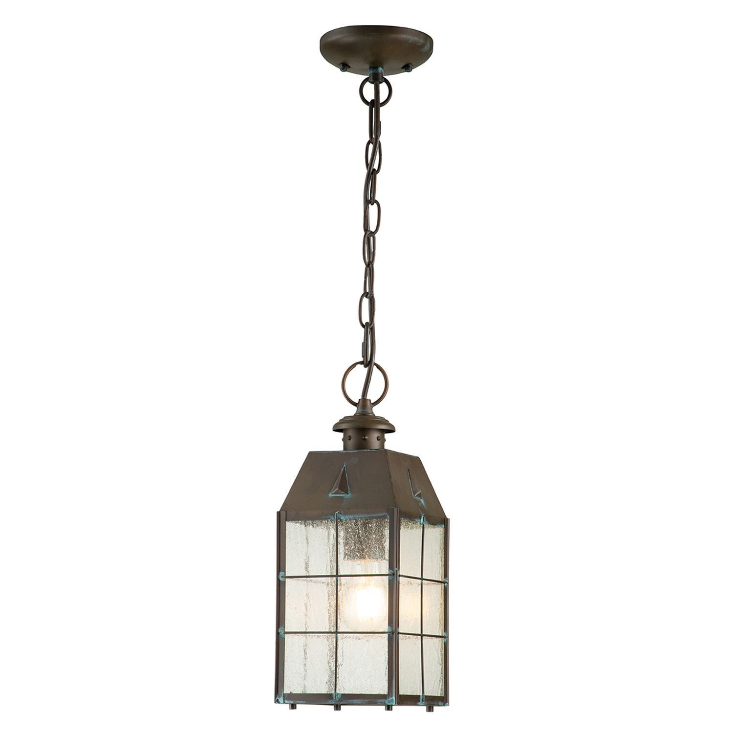 Suspension d'extérieur laiton verre E27 IP44 H : max. 205,1 cm Leuchte, Lampe, Kronleuchter