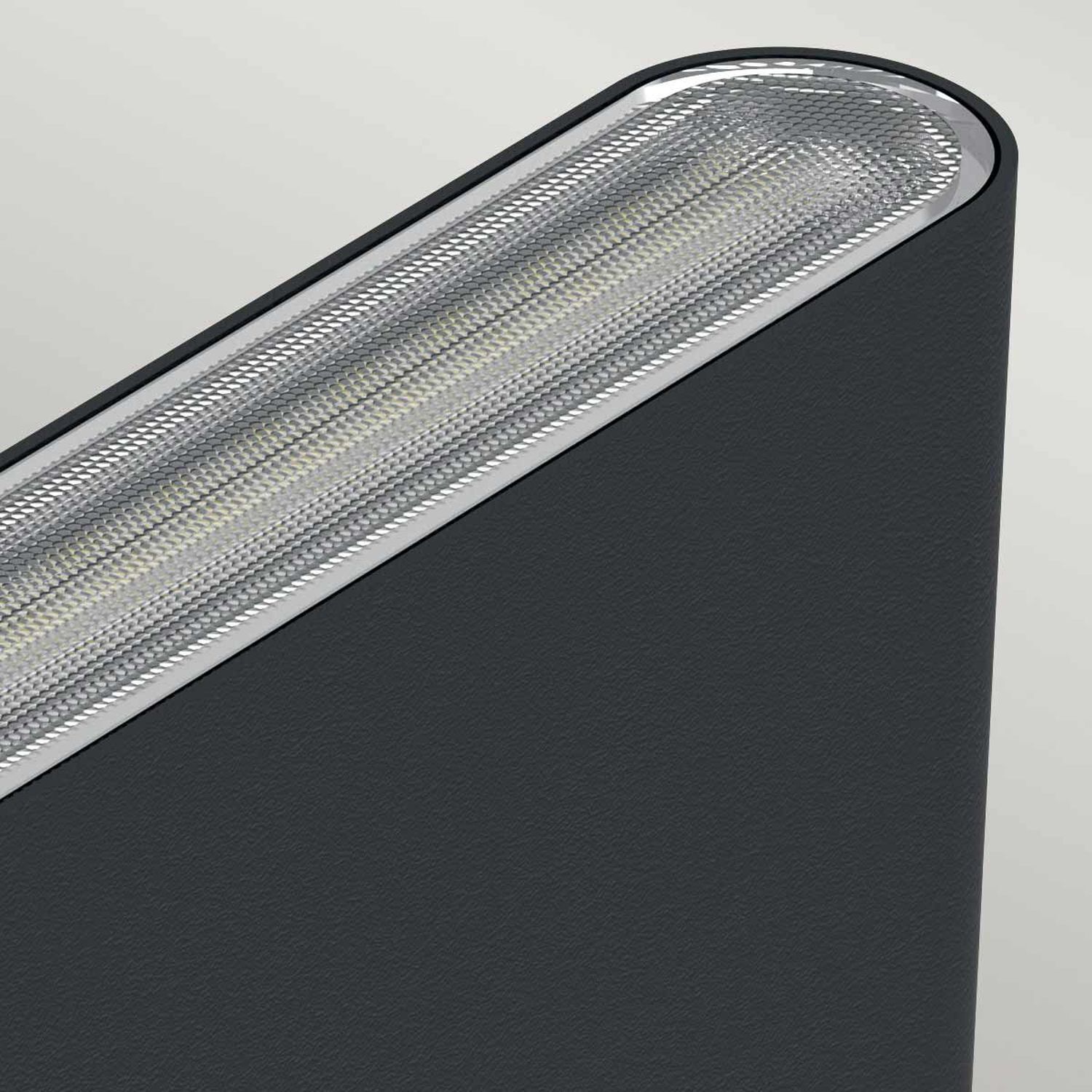 Applique murale LED extérieure IP65 Up Down Noir Changement de couleur Beleuchtung