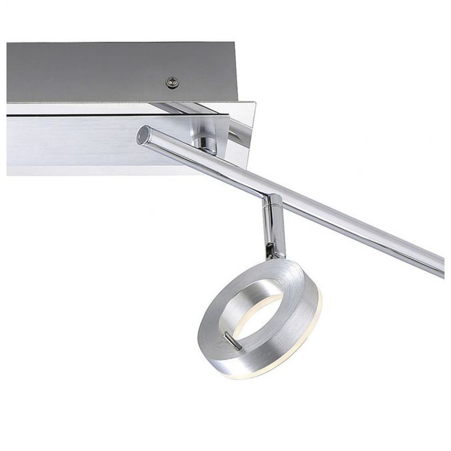 Beweglicher LED Deckenstrahler in Aluminium IP44 94 cm Beleuchtung, Klammer