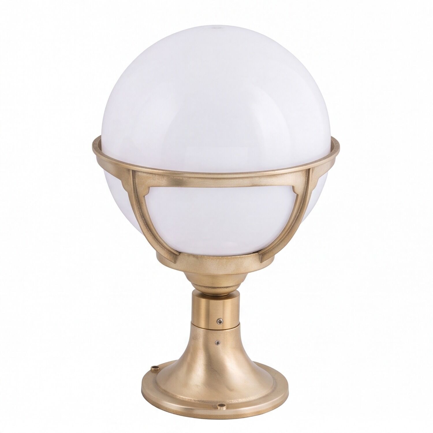 le42249-bodenleuchte-garten-terrasse-aussen-messing-kunststoff-industrial-e27-ip43-dimmbar-gold-03 globe, Lampe, Tischleuchte, Messing, GlasGlobus