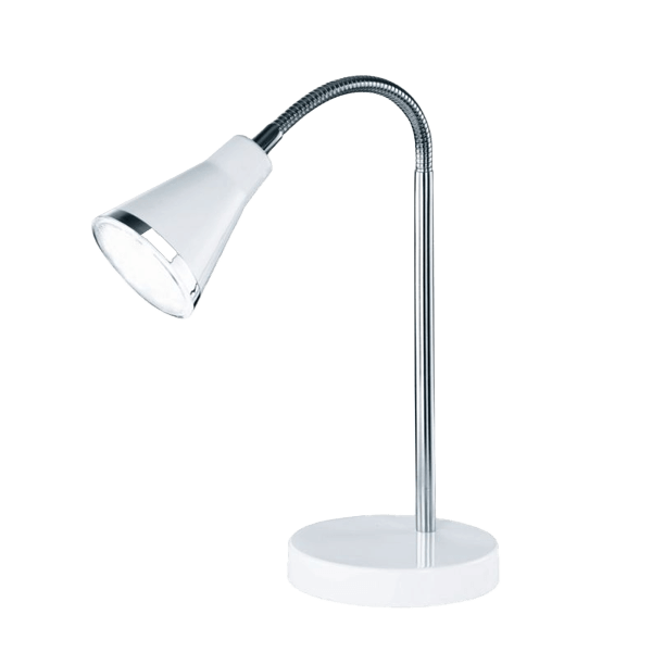 Leselampen Bett Tischleuchte, Schreibtischlampe, Metall, Chrom, Beleuchtung