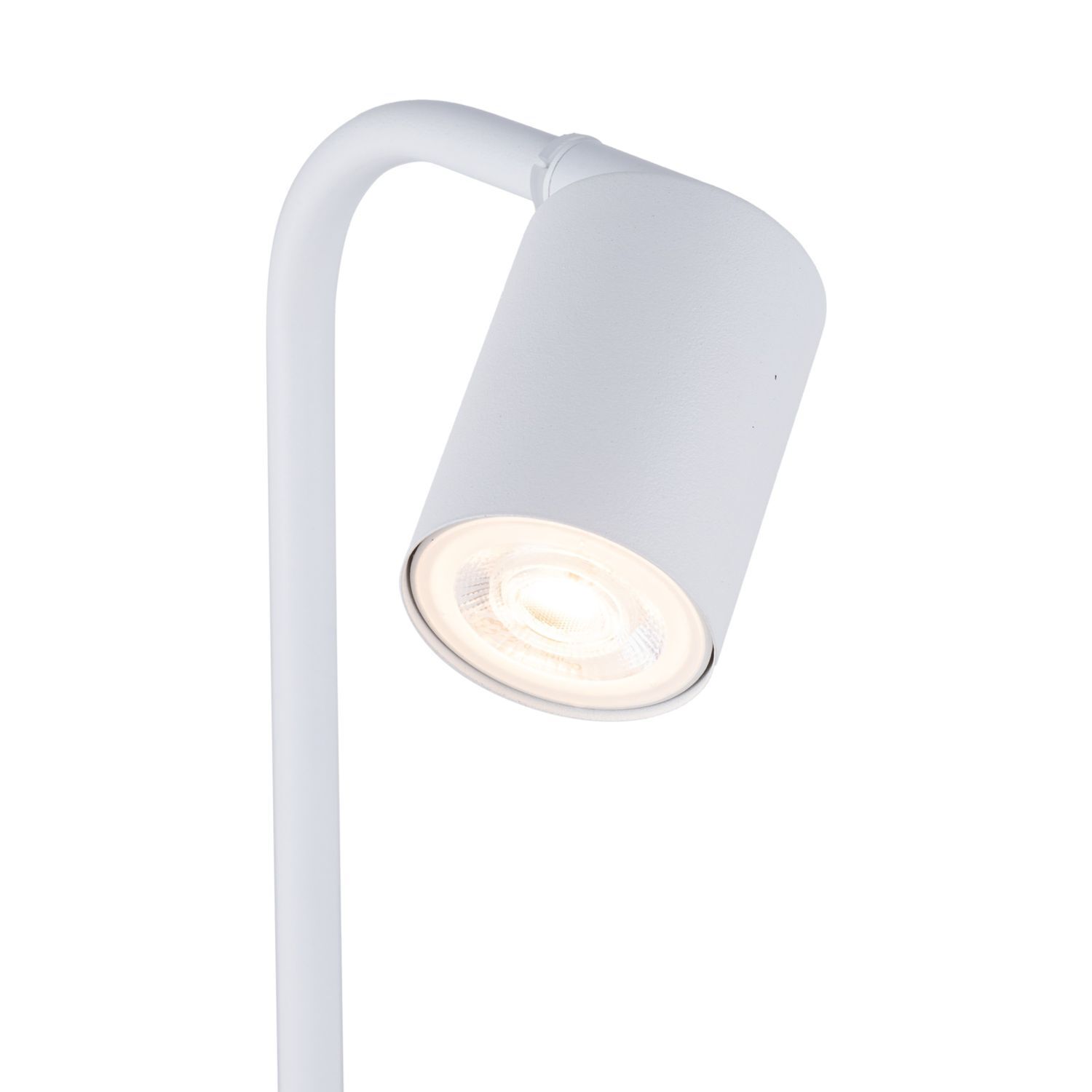 Lampe de bureau Blanc réglable Moderne Métal 40 cm