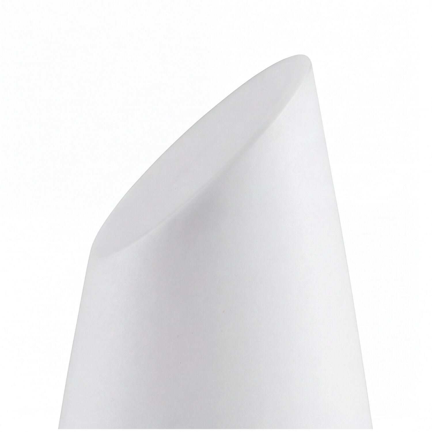 Lampschirm, Schirm, weiß, Kegelform, Textiles/Material?
