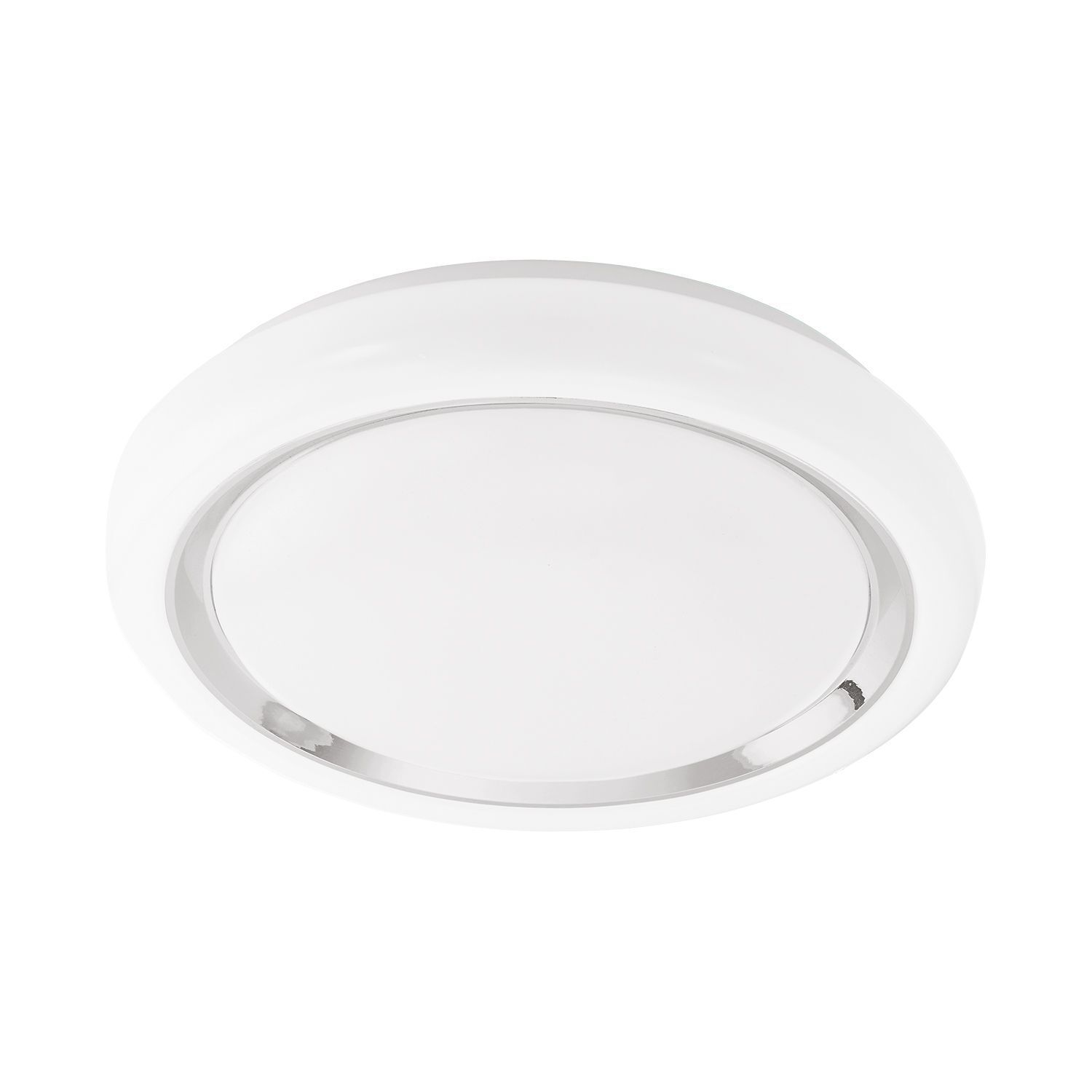 Plafonnier LED Capasso Chrome Ø34cm