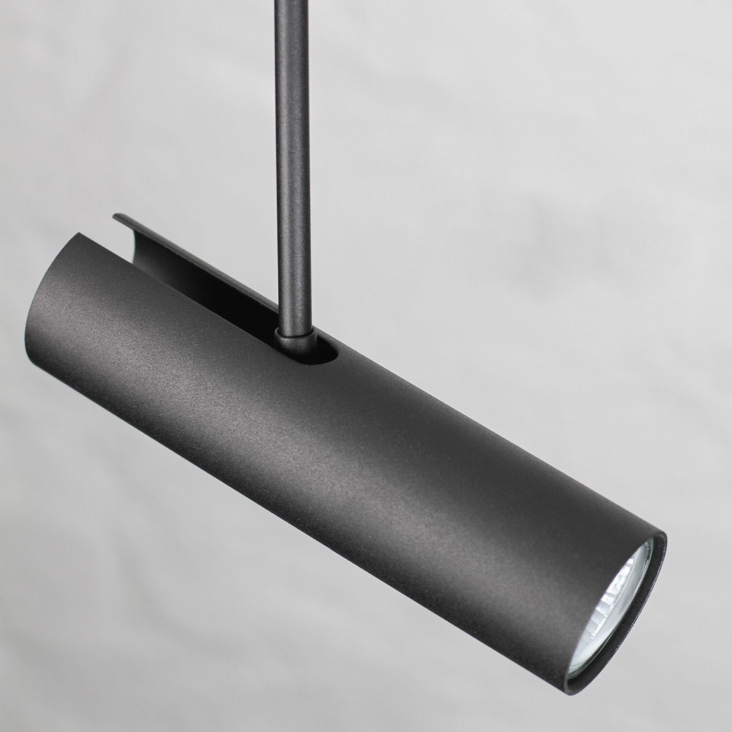 Plafonnier orientable Moderne en noir