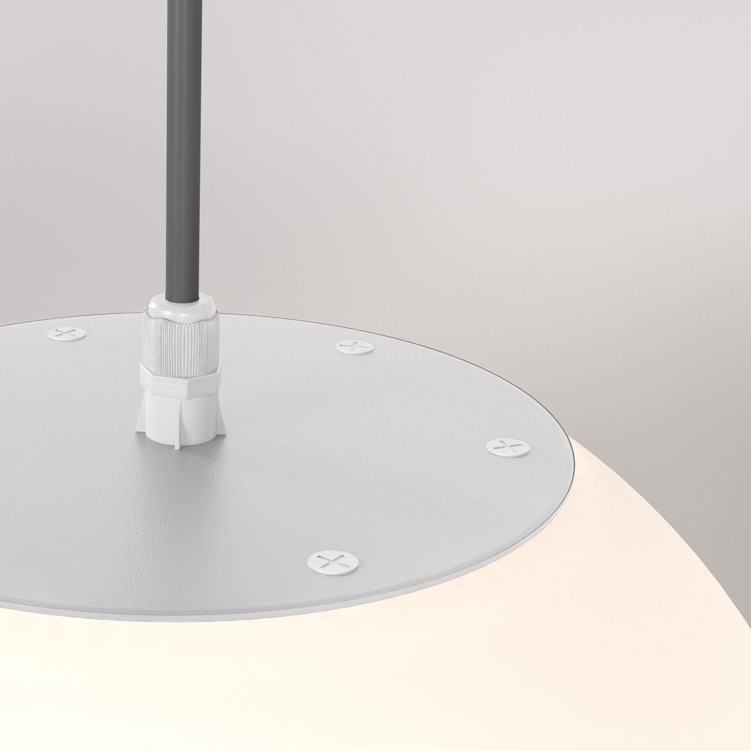 Lampe d'extérieur ronde Ø 30 cm H : max. 150 cm IP54 Gris Blanc Moebel, Tabelle