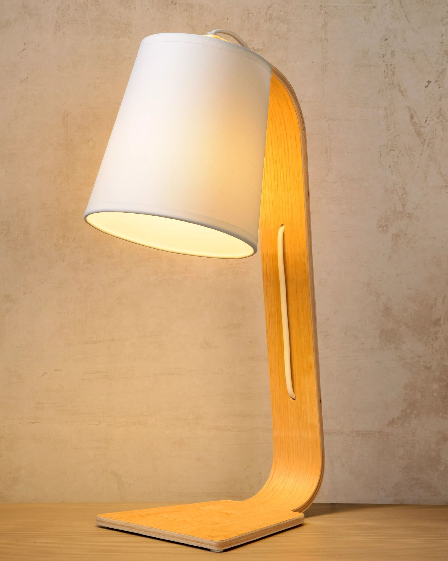 tischlampe-schlafzimmer-lampen-nachttischlampe-pryno-1x-e14-bis-40w-natur-weiss-sperrholz-baumwolle-mit-schalter-le129098-03 Schreibtisch-Lampe, Stehleuchte, Holz, Weißer Lampenschirm, LED