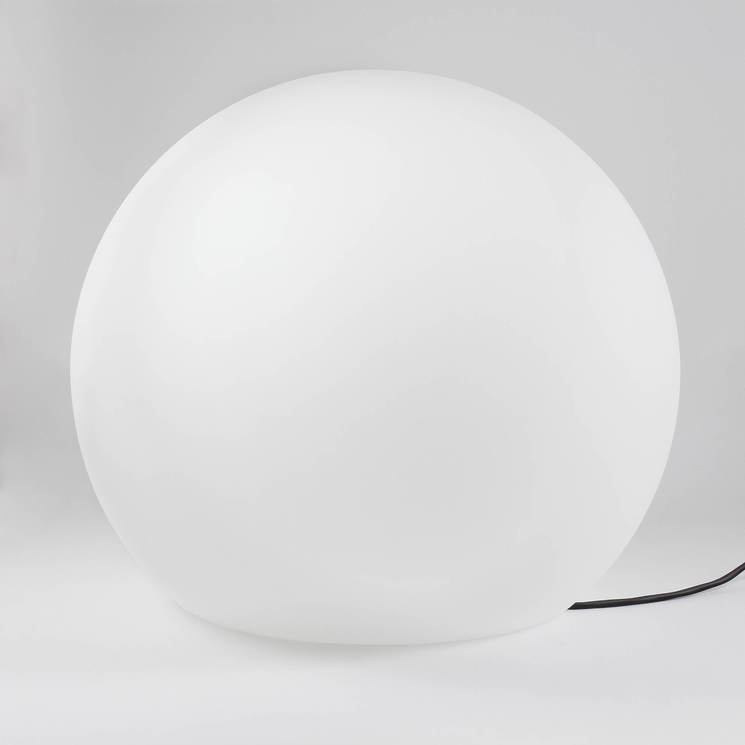 Lampe de jardin XXL en blanc Boule Abat-jour Ø80cm