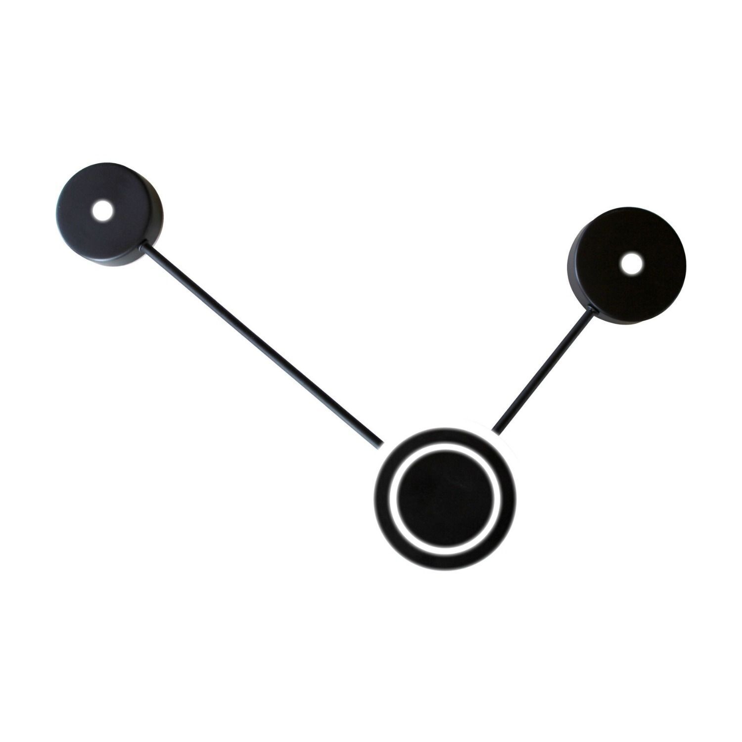 259aad57264540dc8016995c4ebe7029 Wandleuchte, Spotlight, Schwarz, Deckenleuchte, Runder