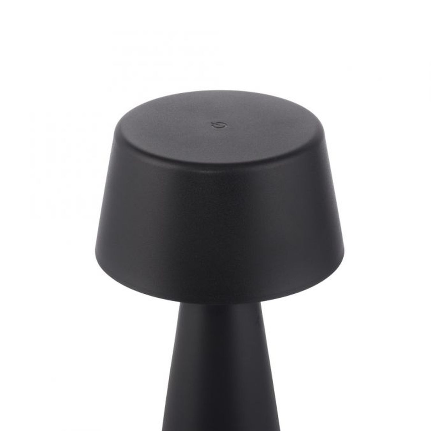 LED Akku Tischlampe dimmbar Touch IP54 Schwarz 28,9 cm Lampe