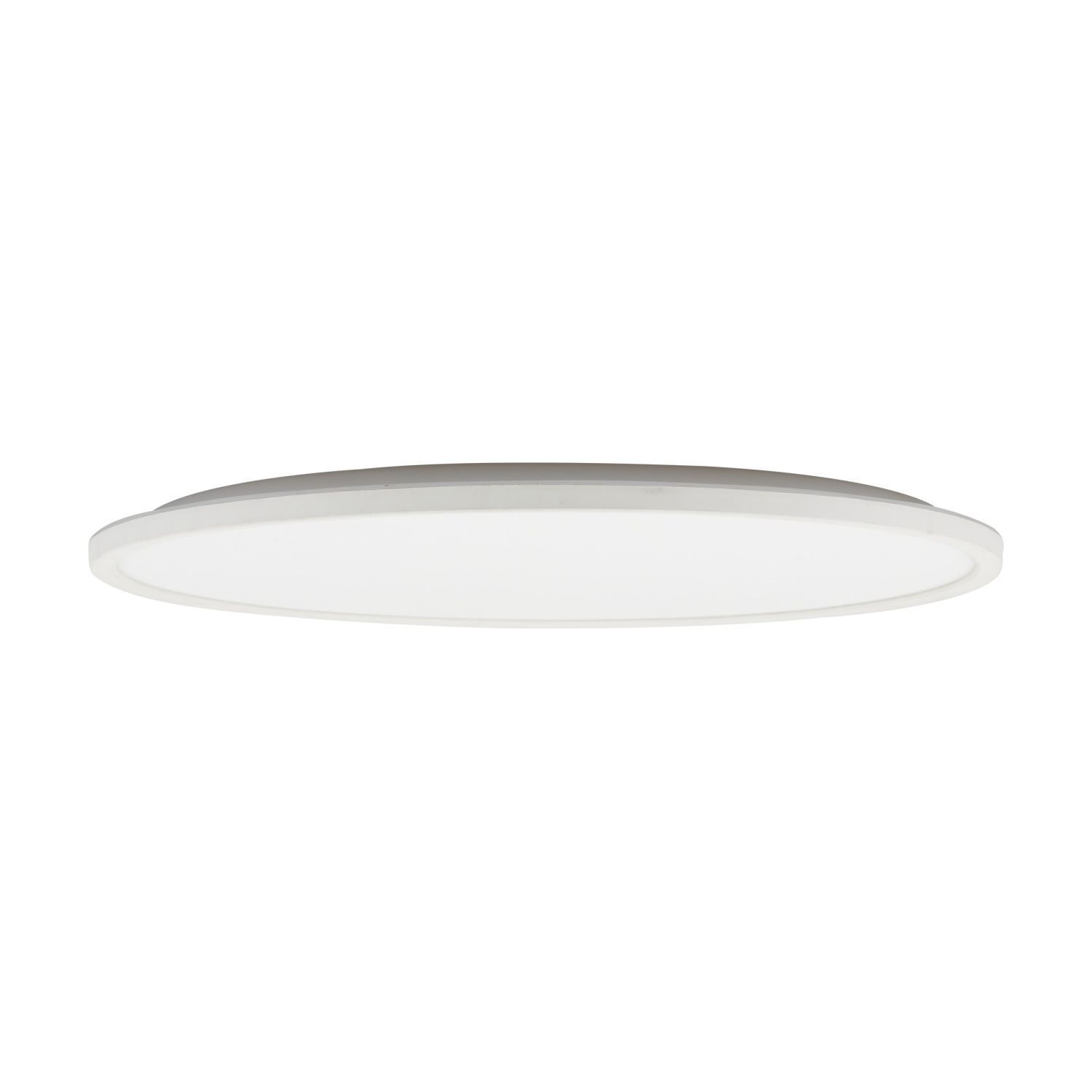 Lampe de salle de bain LED Variateur 3 modes d'éclairage IP54 ronde Ø 50 cm Blanc