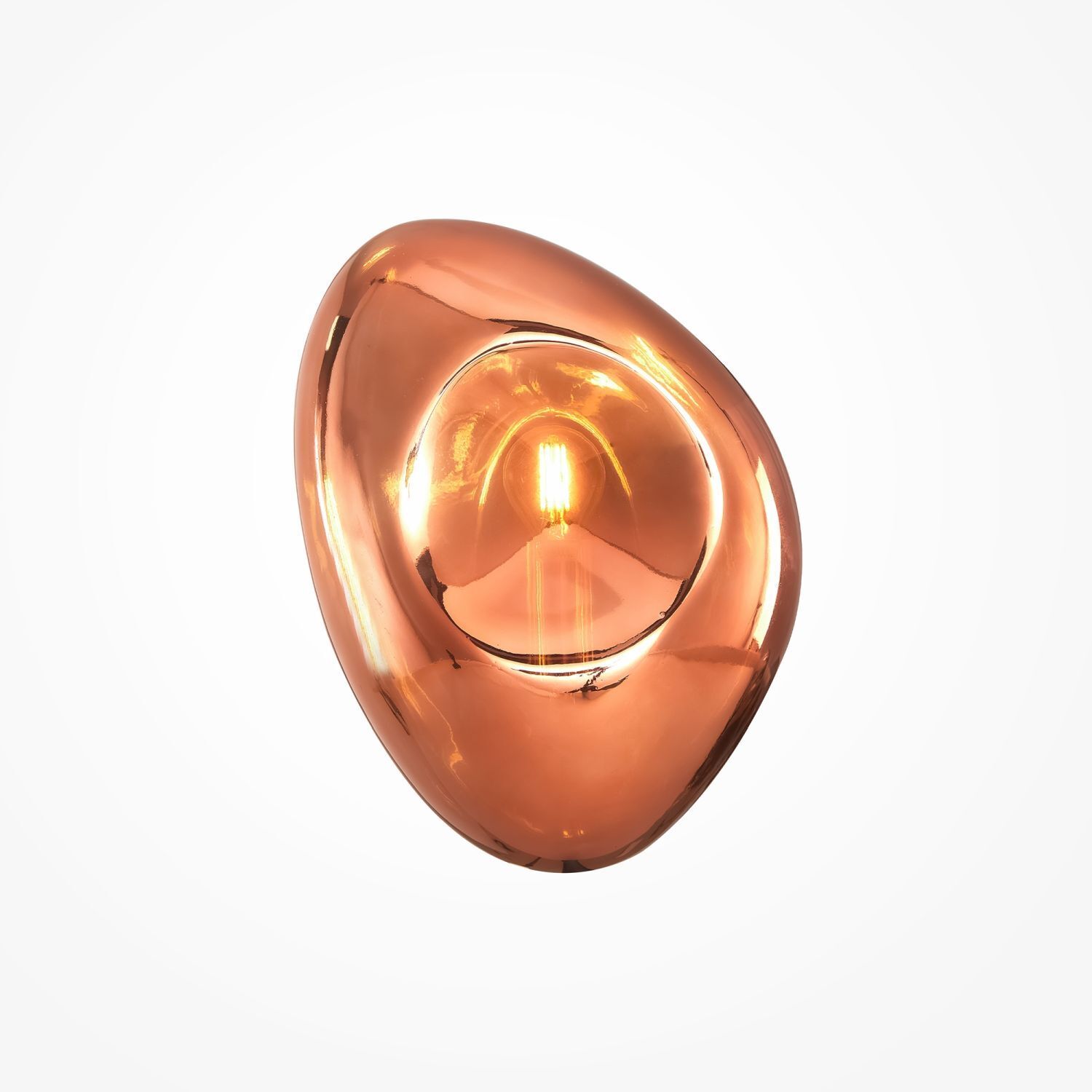 Applique Métal Verre E14 H : 27,5 cm Moderne MILAN