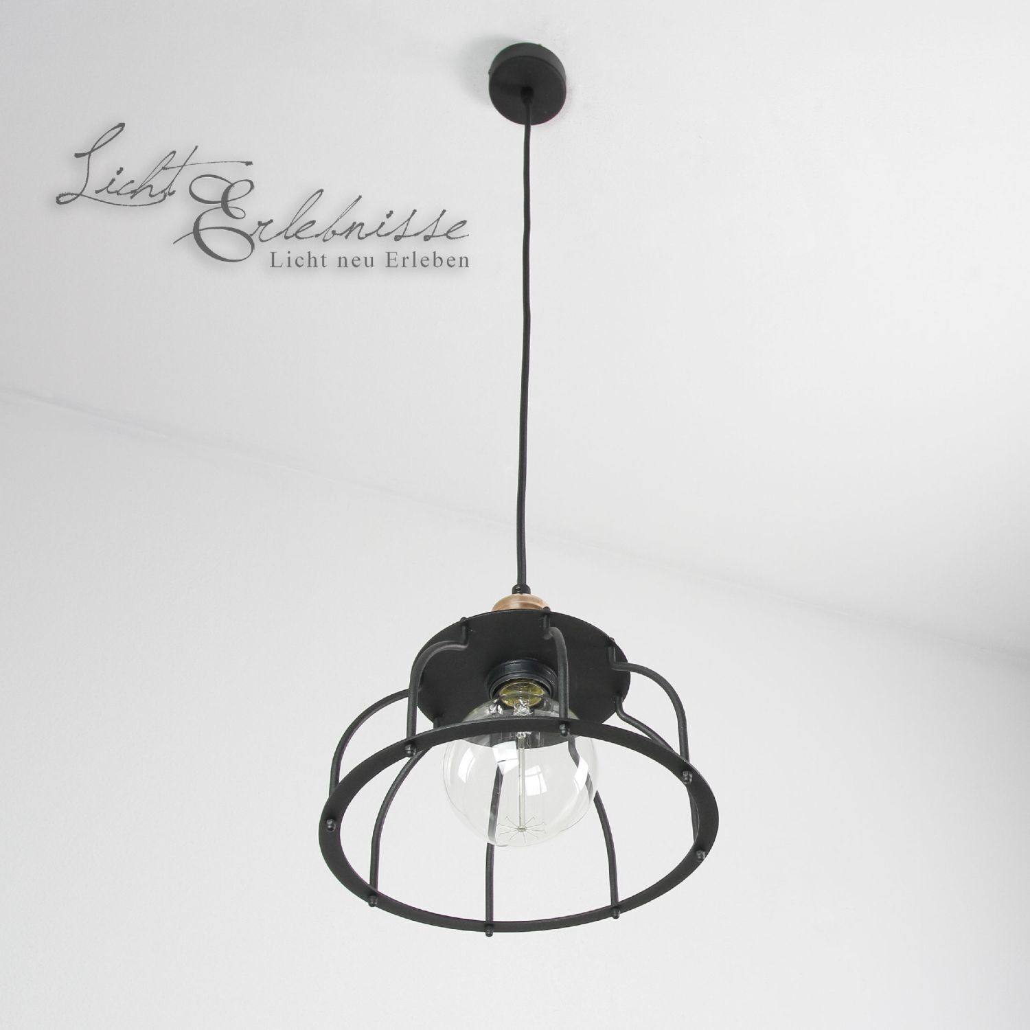 XL Edison Pendelleuchte Steam Punk Lampe, Kronleuchter, Leuchte