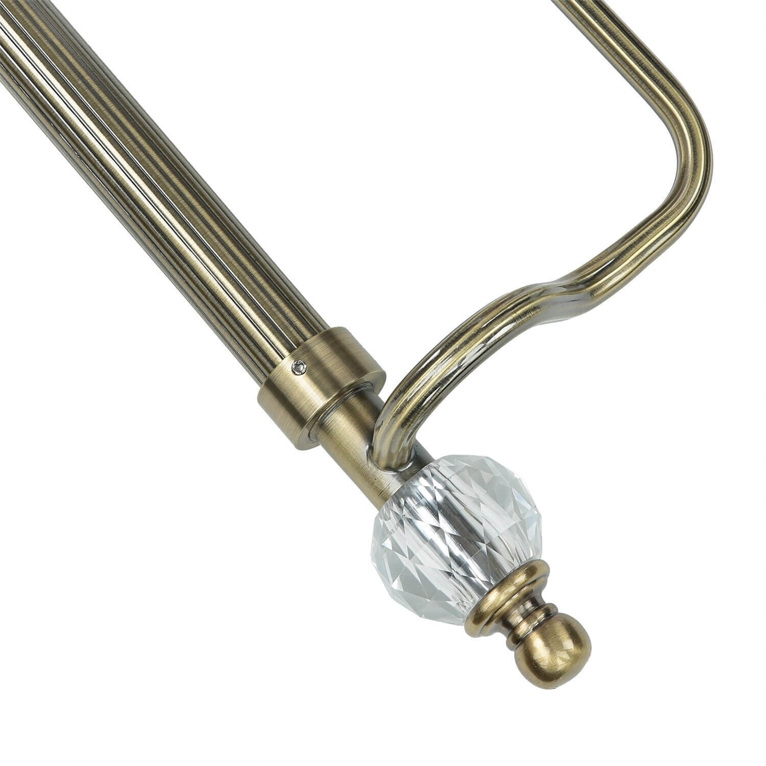 Lampe à tableau LED métal art nouveau 8W 79,5cm long Bronze, Rauchrohr, Sinken, Waschbeckenhahn, Griff