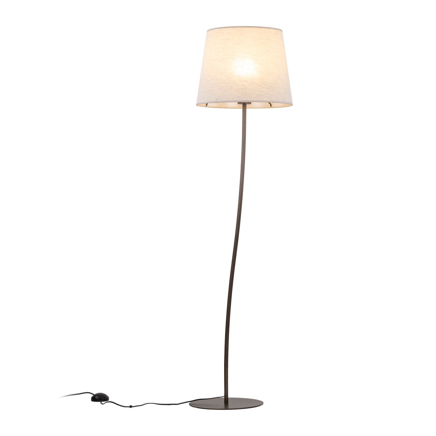 Lampadaire chambre d'enfant 150 cm tissu métal E27 PARKER