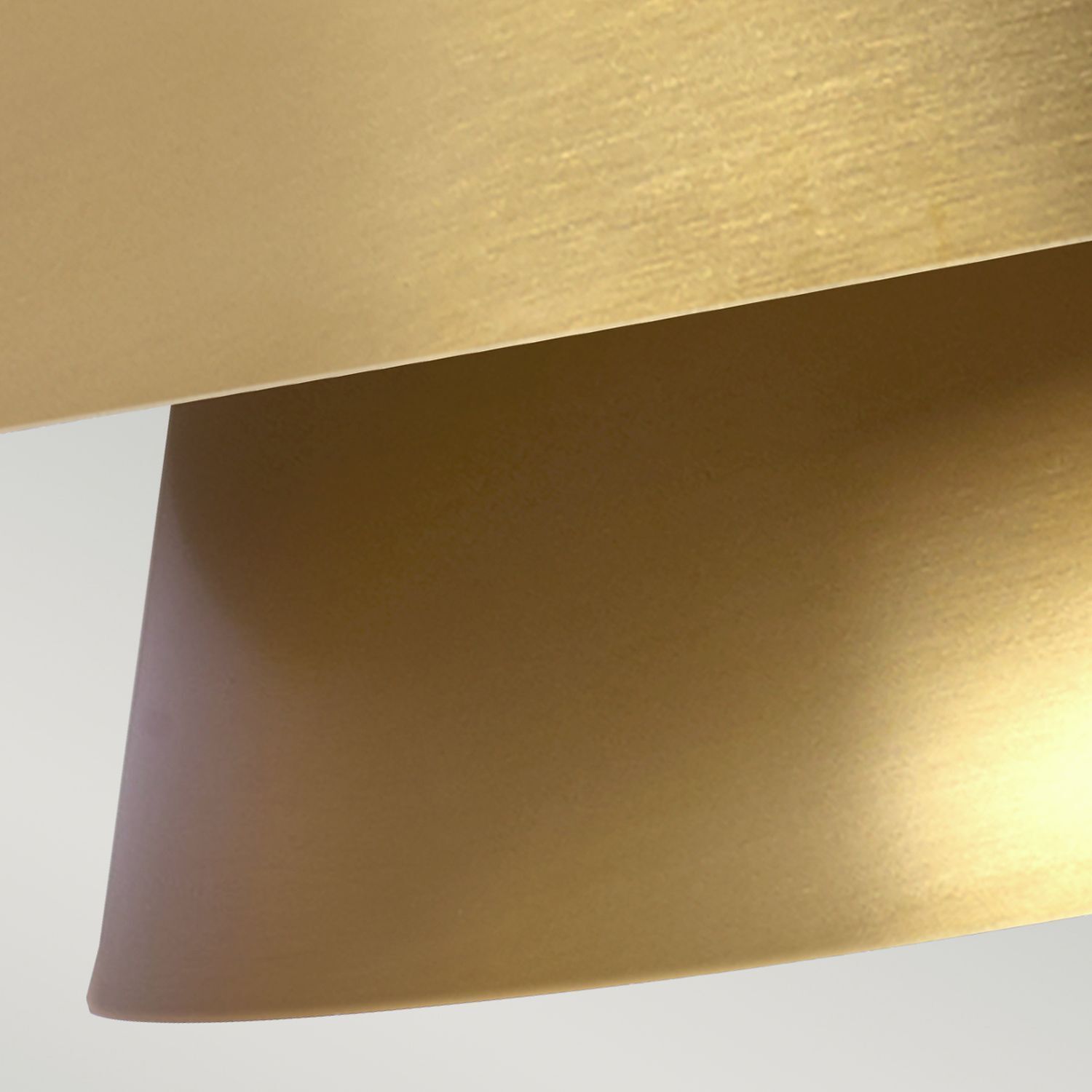 Lampe de plafond métal en laiton Ø46cm Mid Century