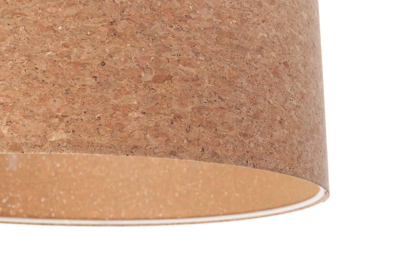 Suspension Liège Ø 30 cm E27 Naturel Blanc Moderne