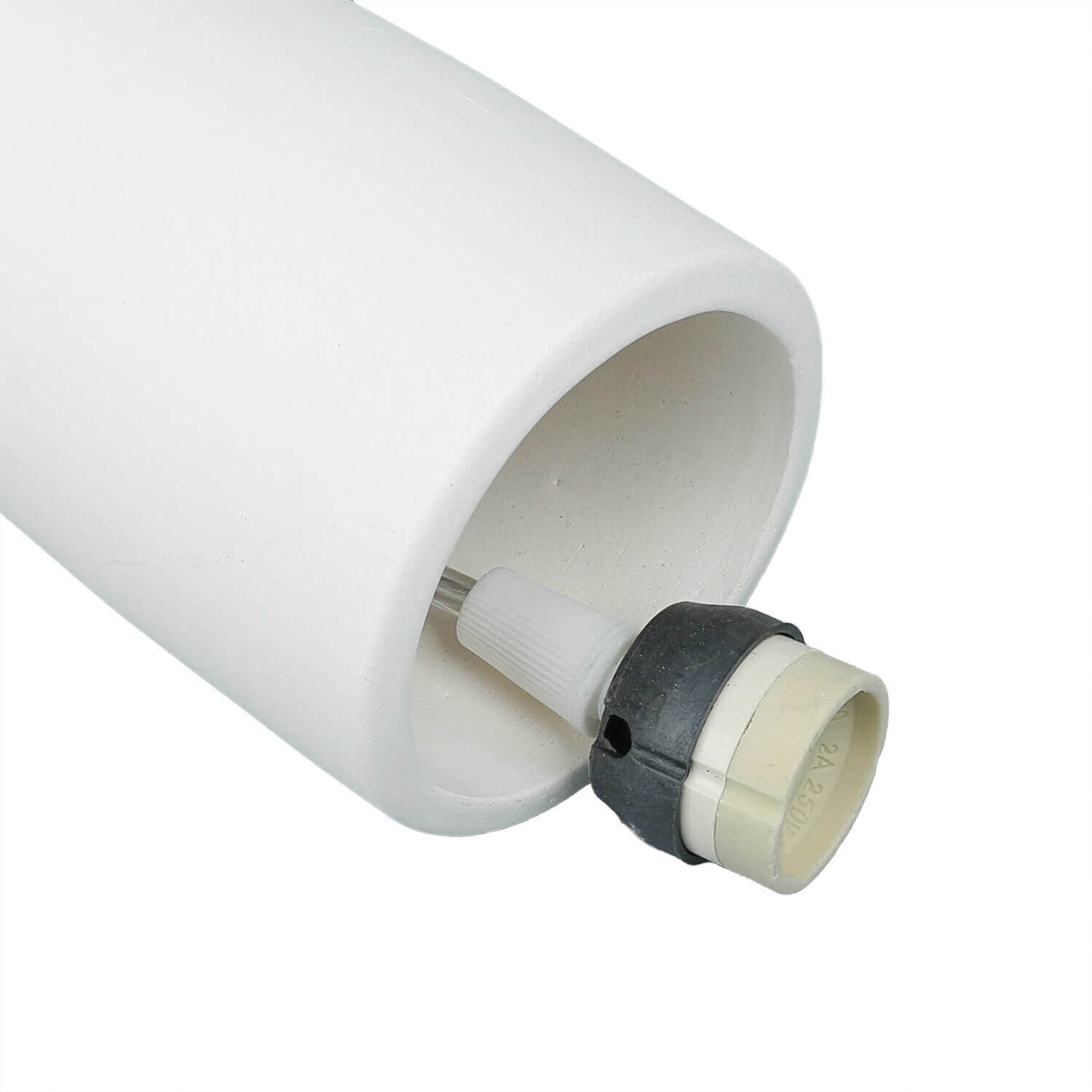 Suspension en céramique blanche à peindre Ø 7,5 cm étroit