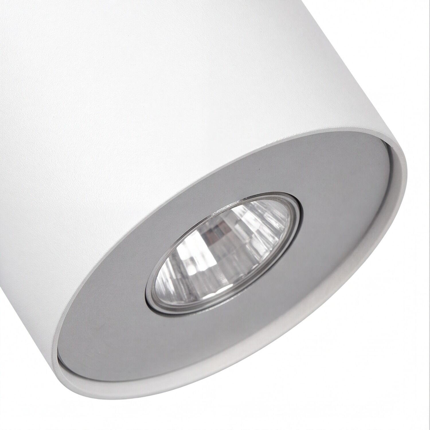 le25223-deckenleuchte-schlafzimmer-wohnzimmer-esszimmer-flur-innen-metall-modern-gu10-ip20-weiss-04 Lampenfassung, Spotlight, Stromkabel, LED, Schwarzweiß