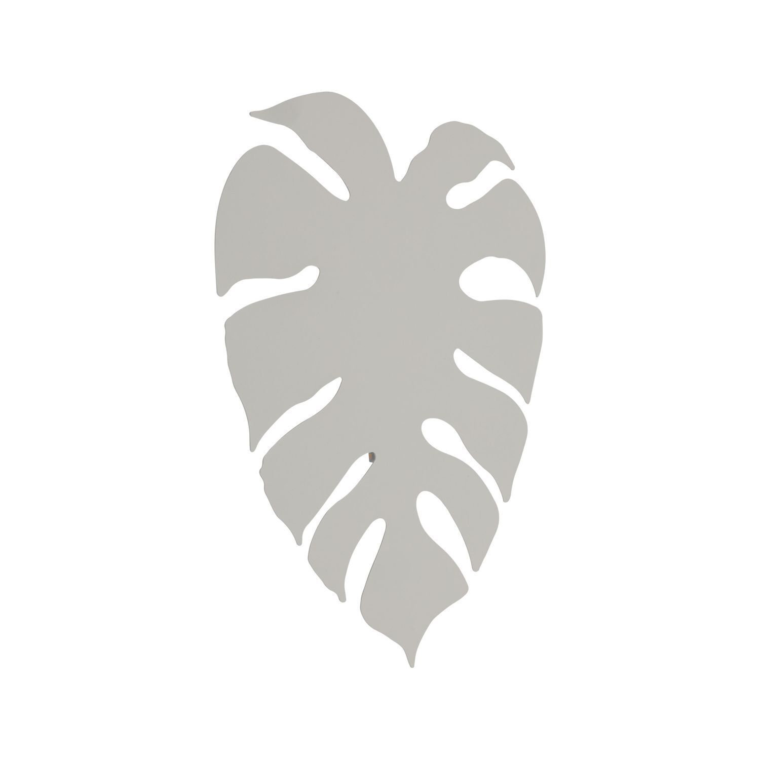 Applique blanche lumière indirecte métal H : 54 cm 4x G9 feuille