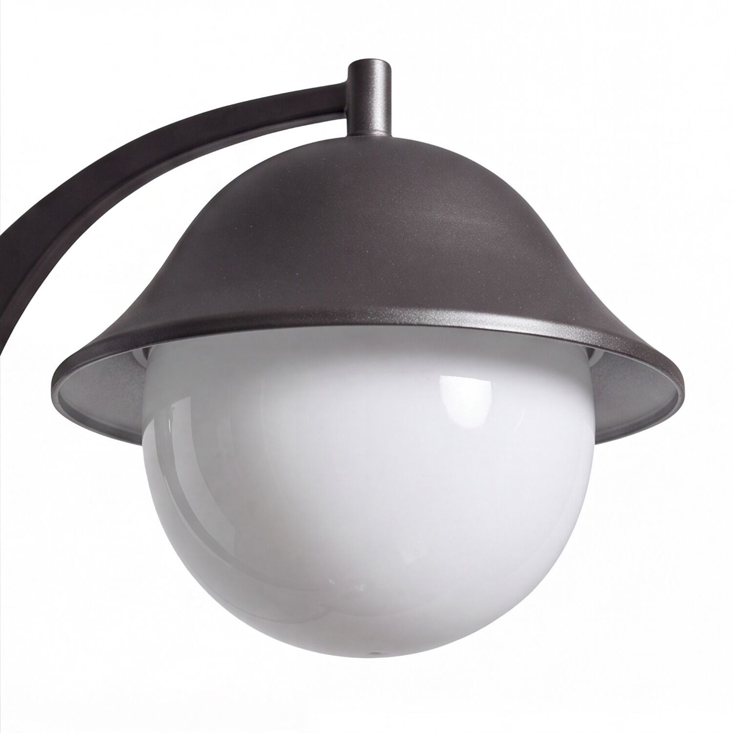 le51523-stehlampe-garten-terrasse-weg-aussen-metall-klassisch-2-flammig-ip44-anthrazit-05 Deckenlampe, Wandleuchte, Gehäuse Metall, Glaskugellampe, Schirm dunkelgrau